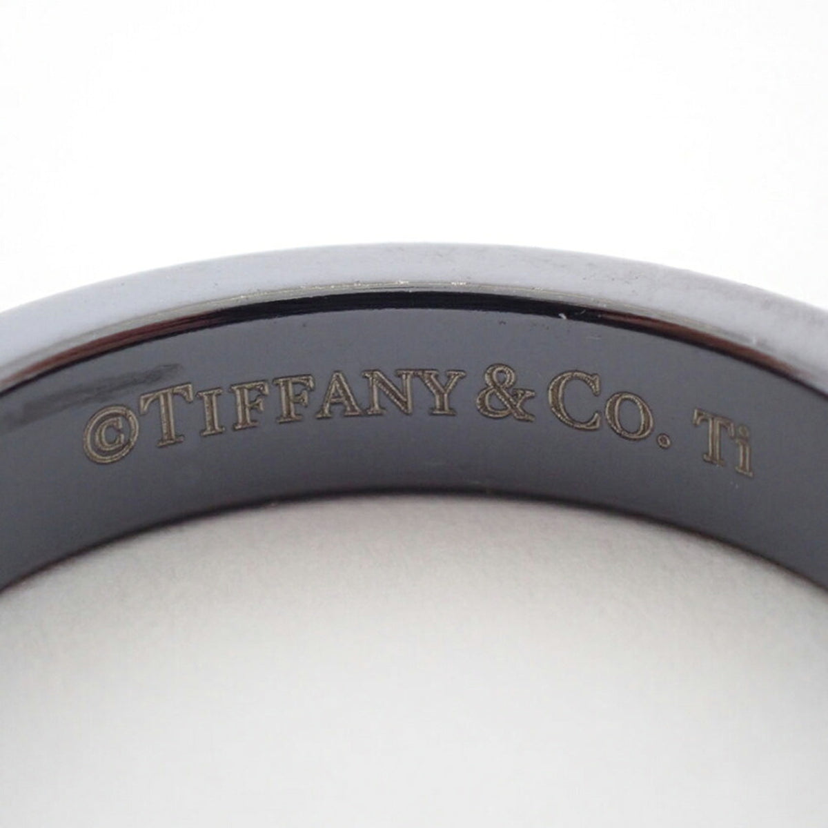 Tiffany Titanium Band Ring (Pre-Owned)