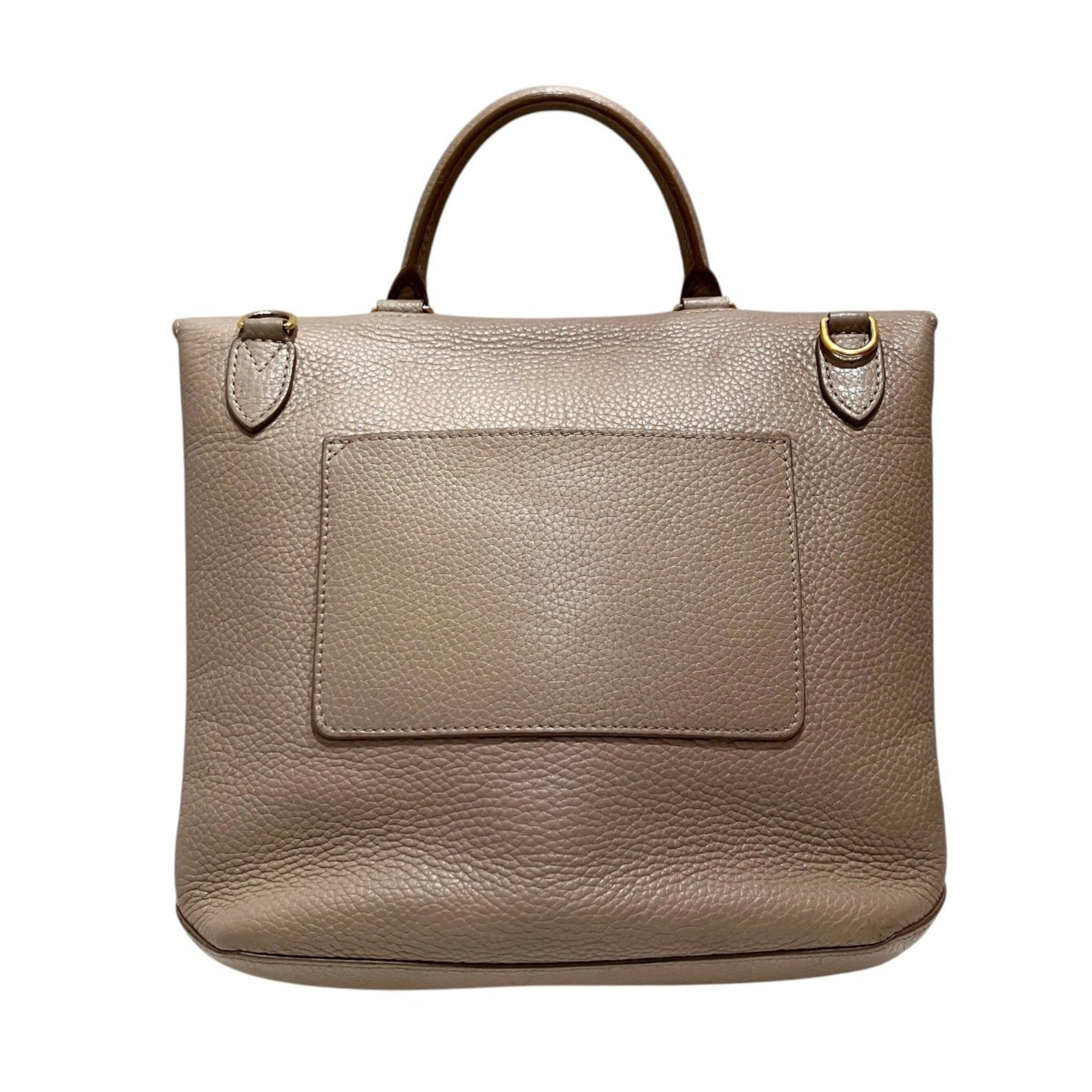 Louis Vuitton Galle Leather Handbag (Pre-Owned)