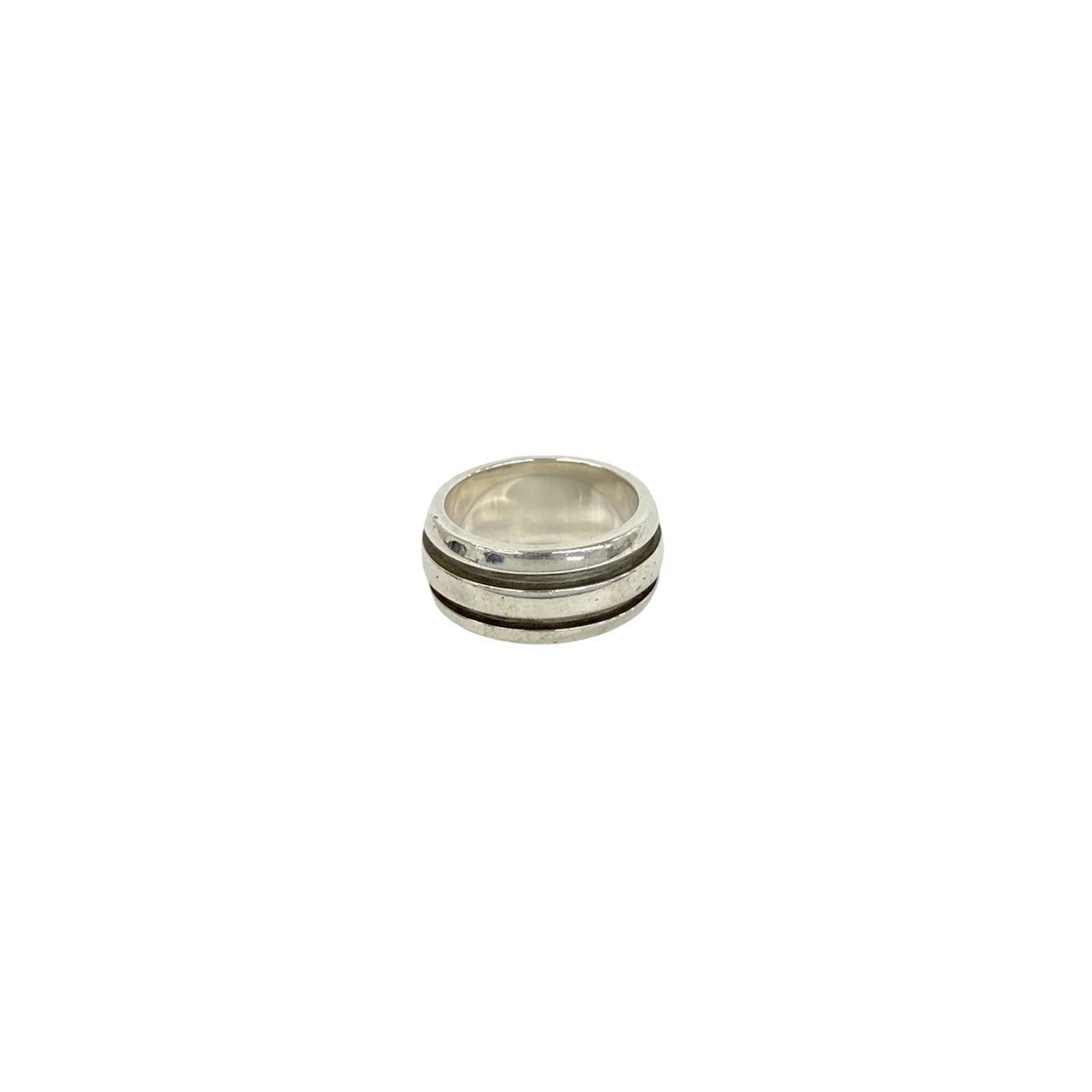 Tiffany Silver Silver 925 Band Ring (Pre-Owned)