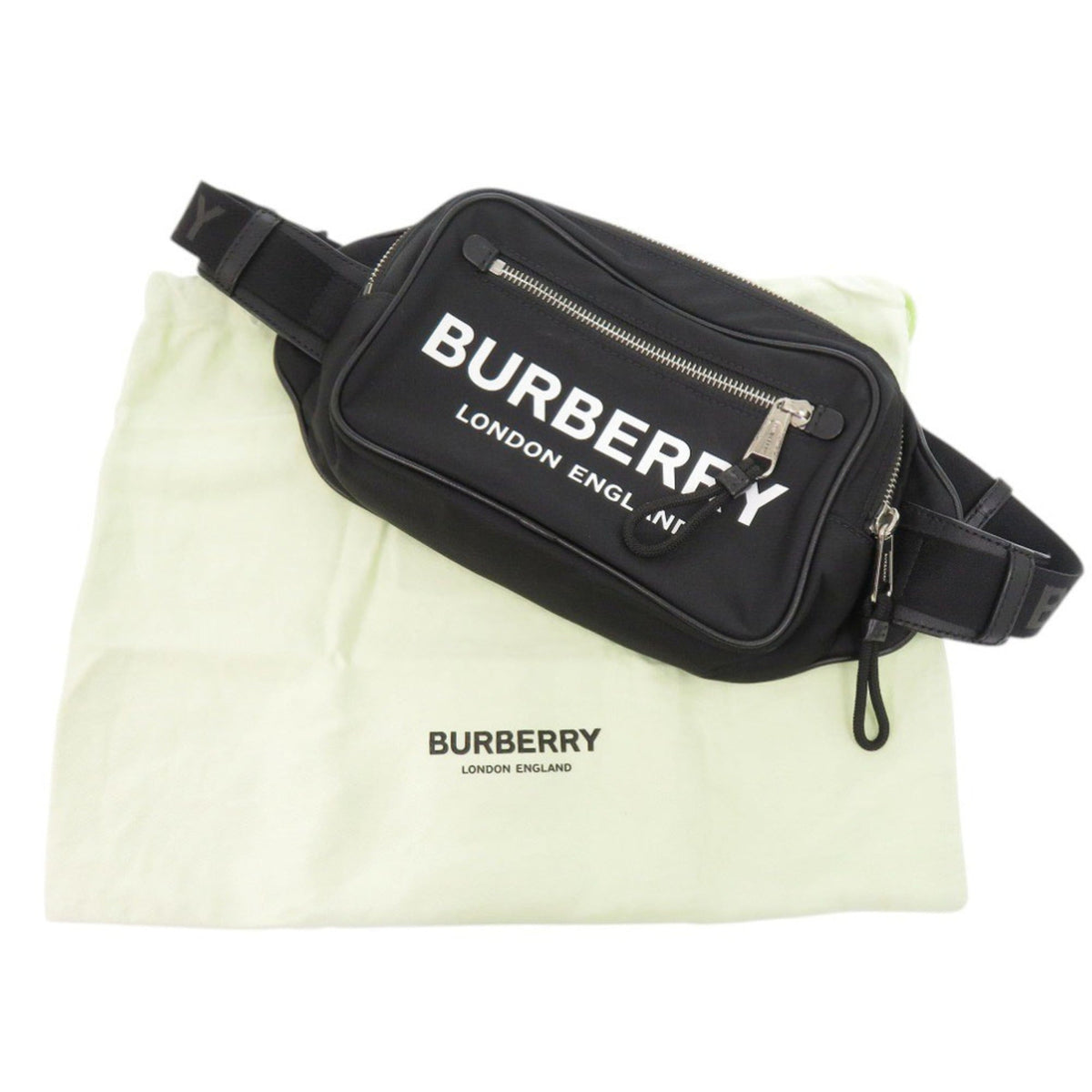 Burberry Black Nylon Sling Bag (Pre-Owned)