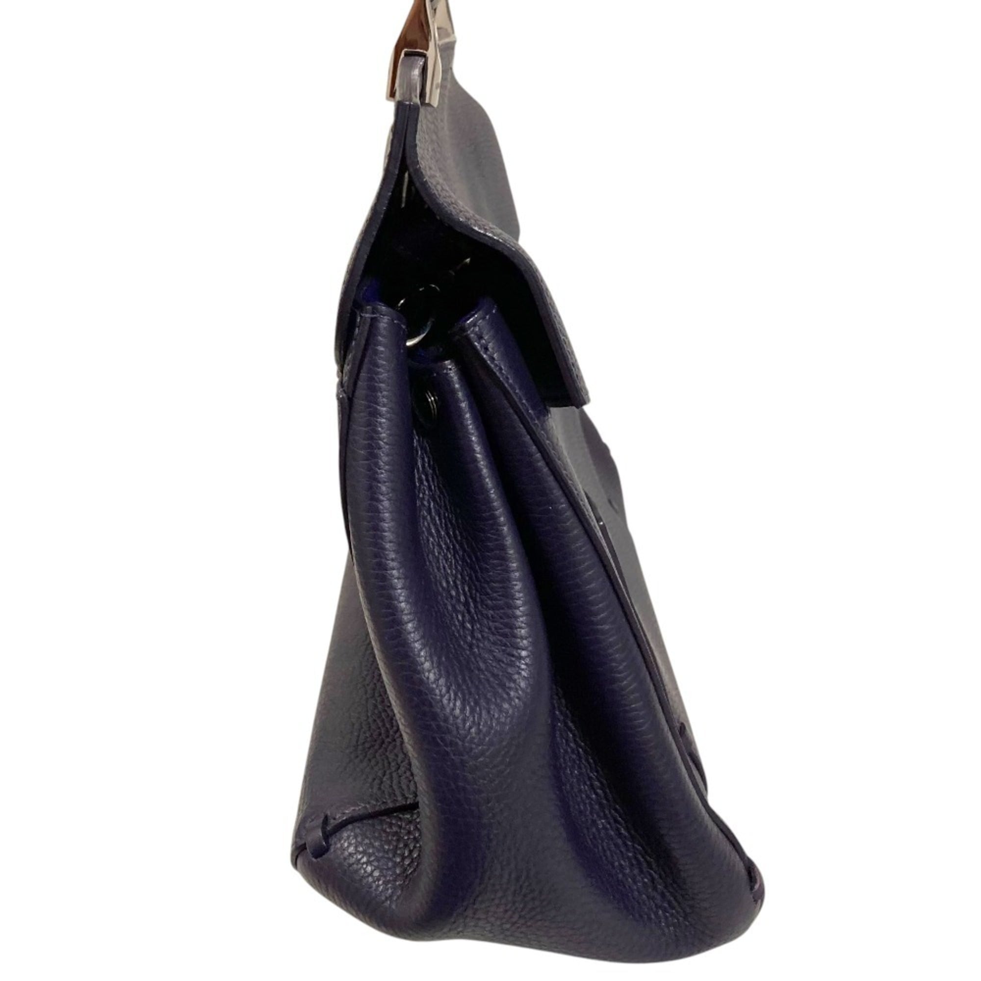 Longchamp Purple Handbag Tote Bag (Pre-Owned)
