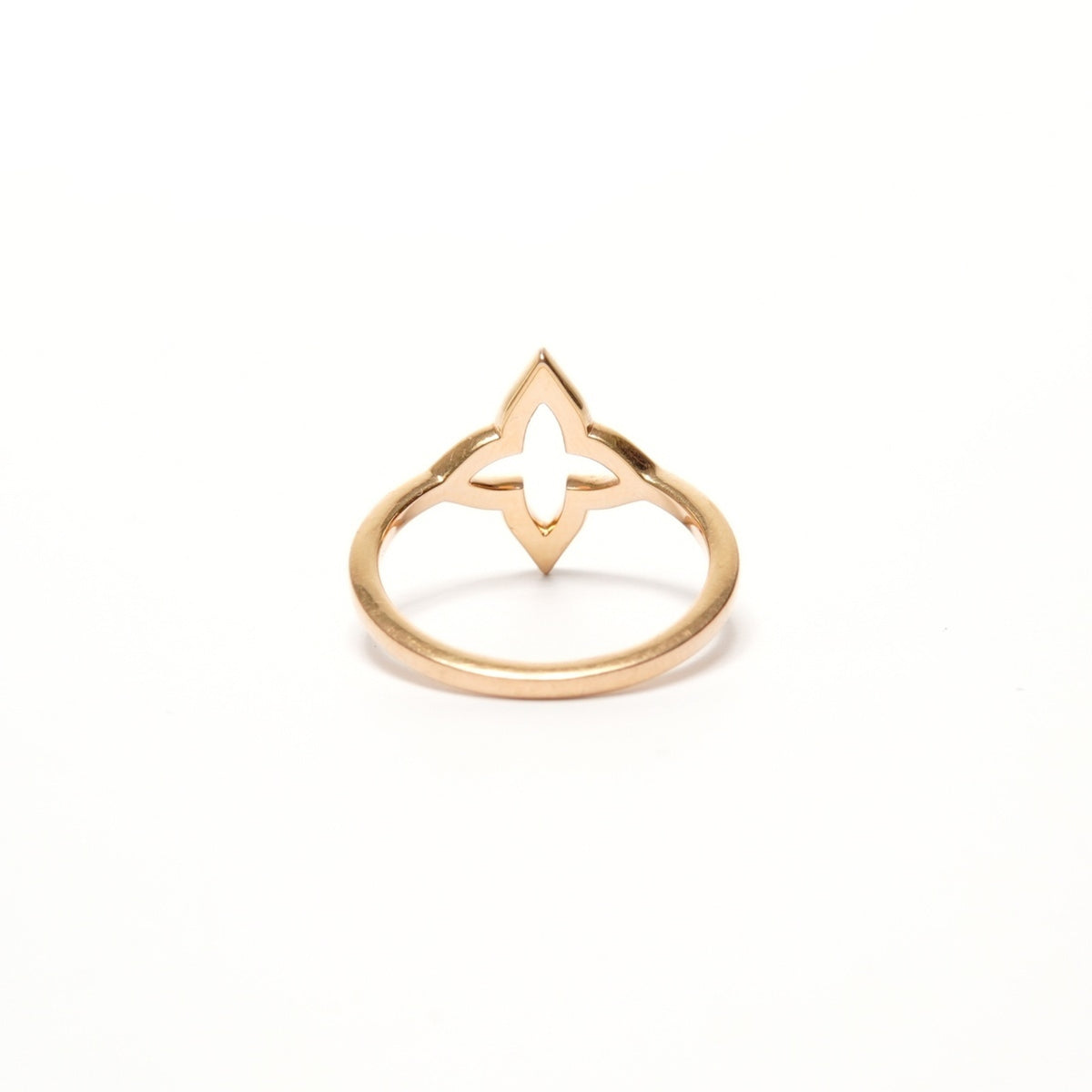 Louis Vuitton Gold Gold (18K) Band Ring (Pre-Owned)