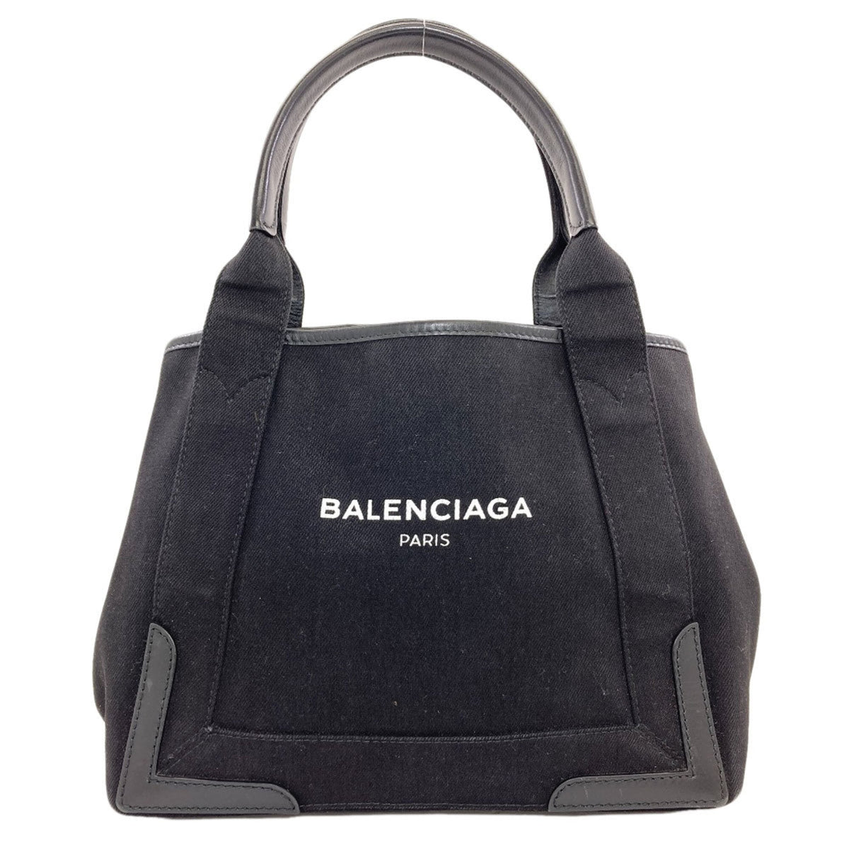 Balenciaga Black Canvas Handbag Pouch (Pre-Owned)