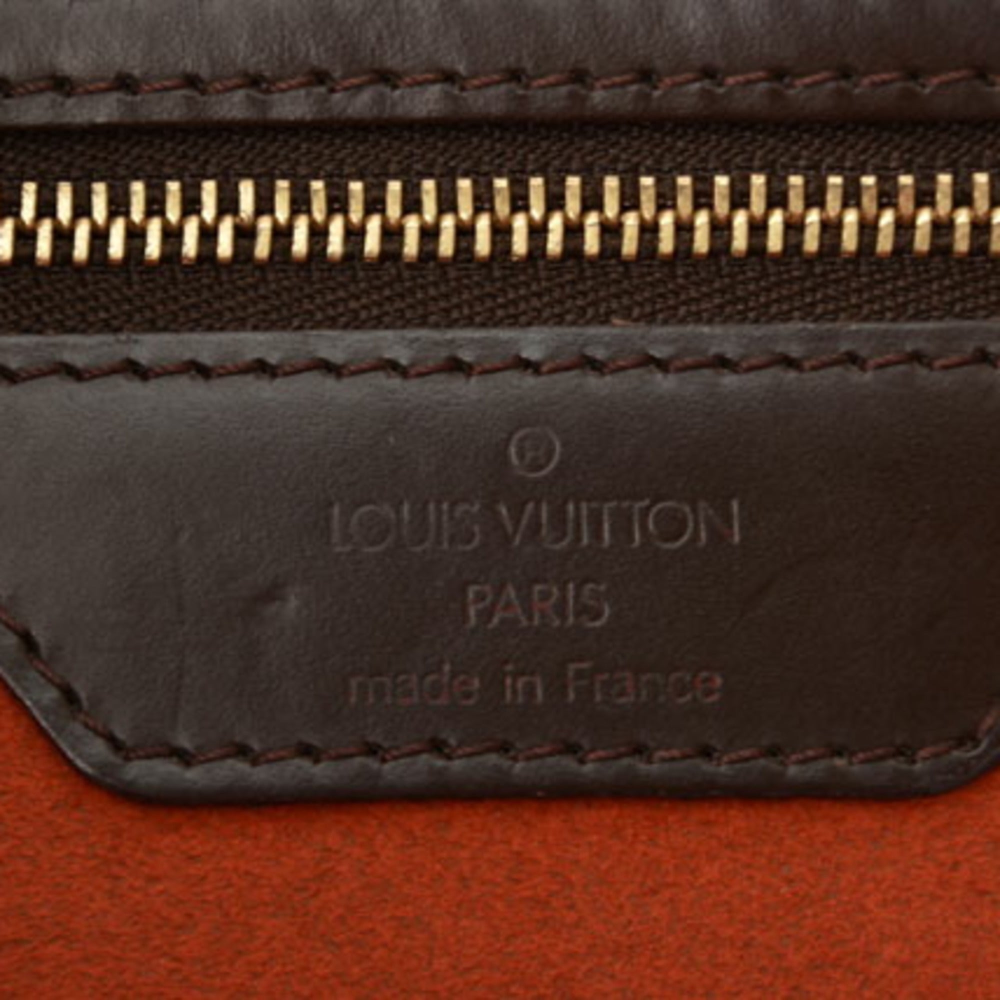 Louis Vuitton Damier Canvas Ebene Damier Canvas Shoulder Bag Tote Bag (Pre-Owned)