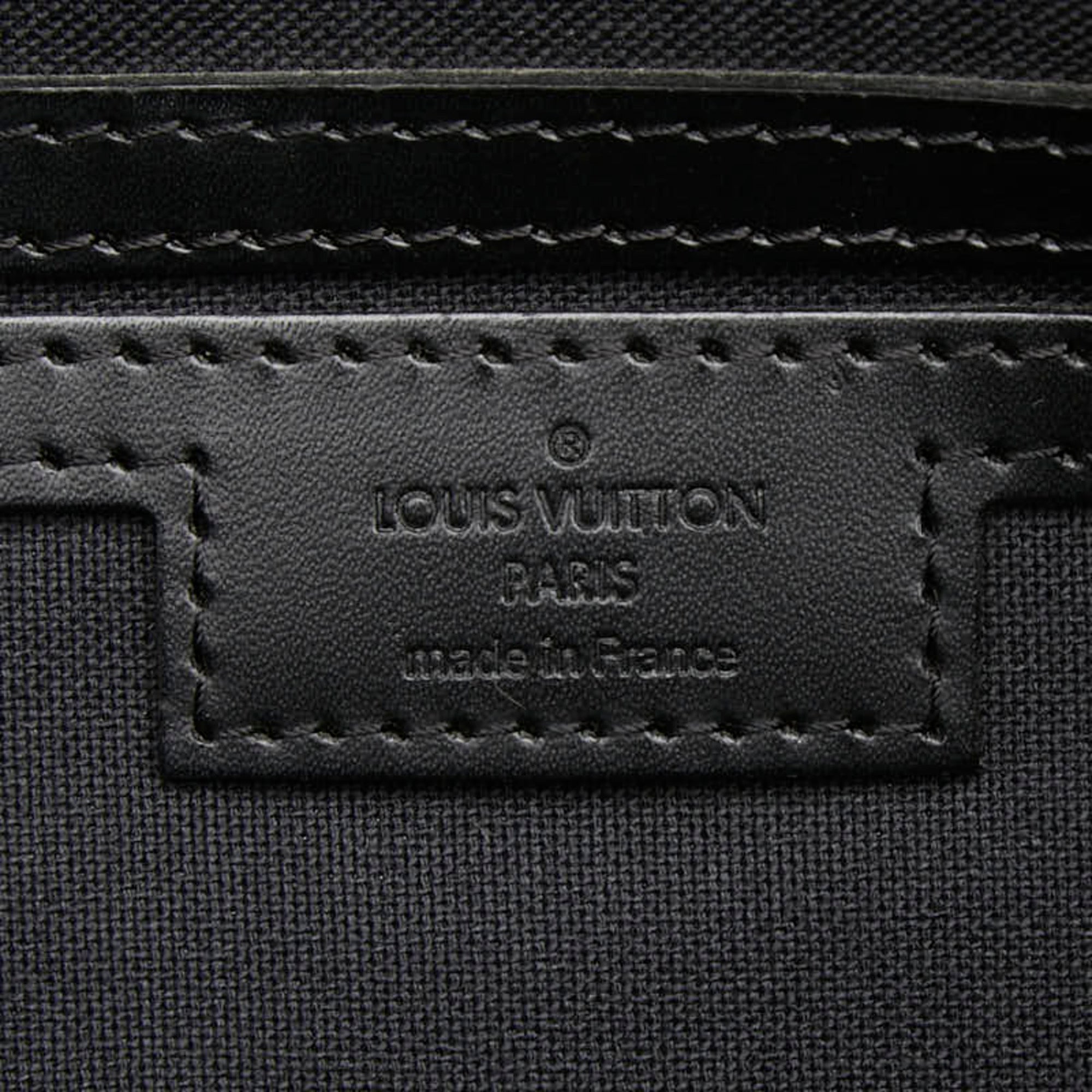 Louis Vuitton Black Pvc Leather Shoulder Bag (Pre-Owned)