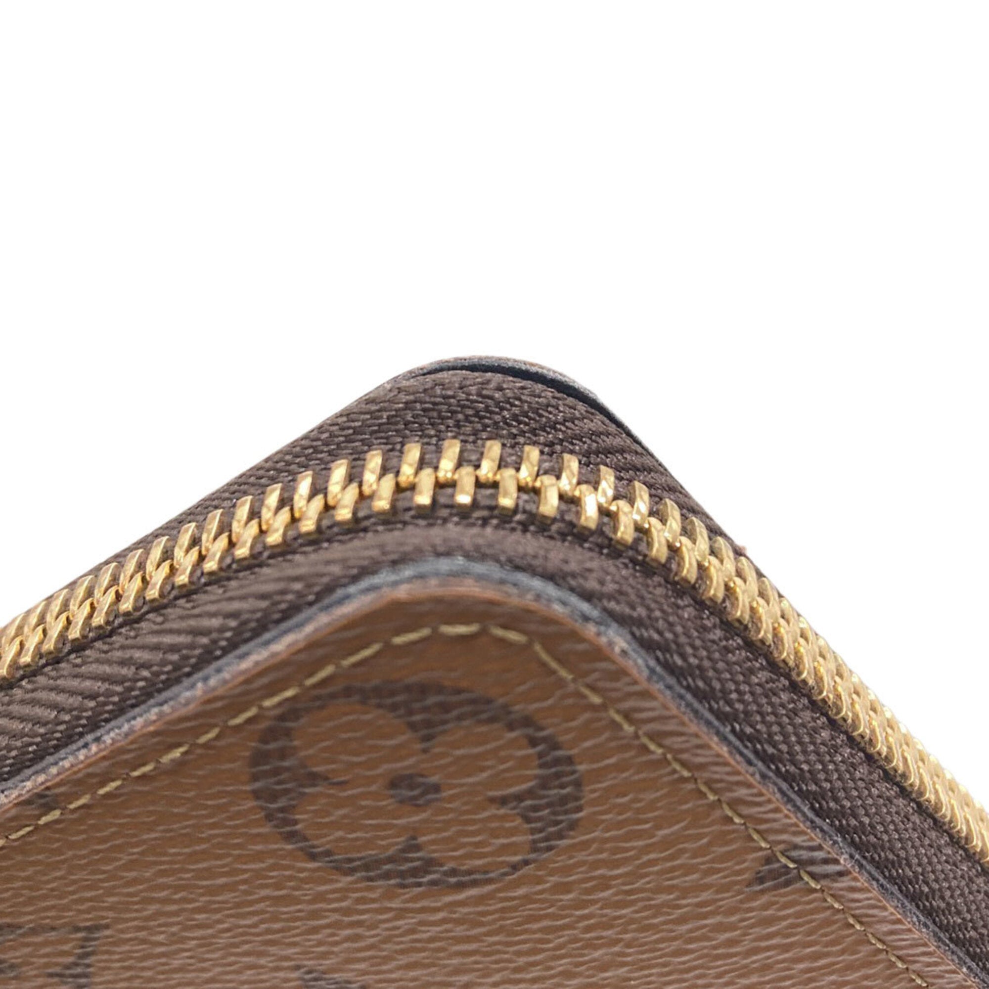 Louis Vuitton Monogram Reverse Monogram Reverse Monogram Reverse Long Wallet (Bi-Fold) (Pre-Owned)