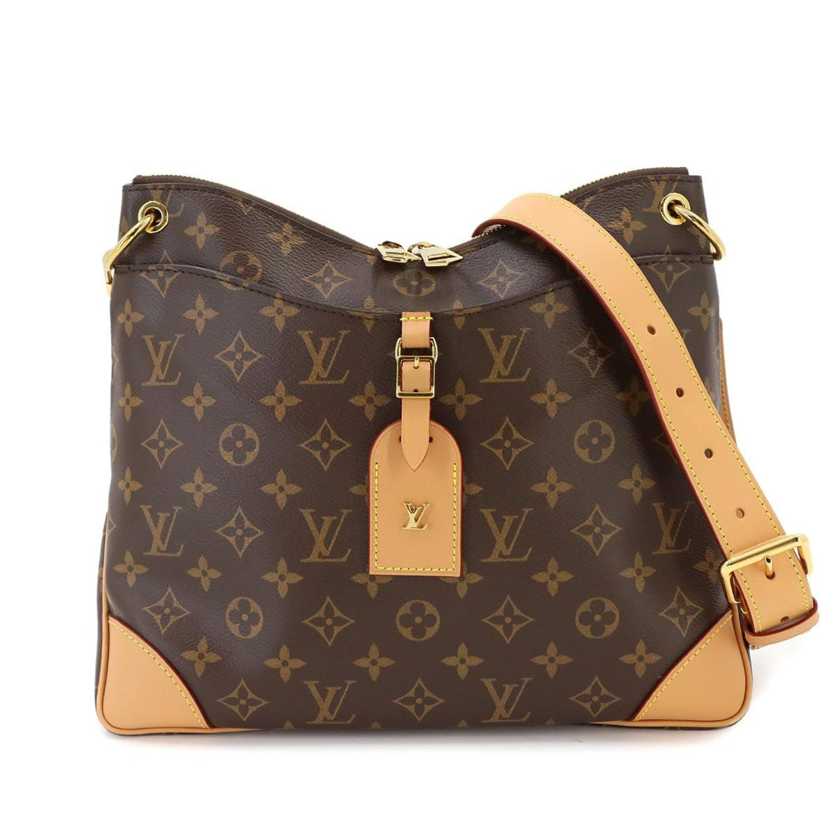 Louis Vuitton Brown Monogram Monogram Leather Handbag Shoulder Bag (Pre-Owned)