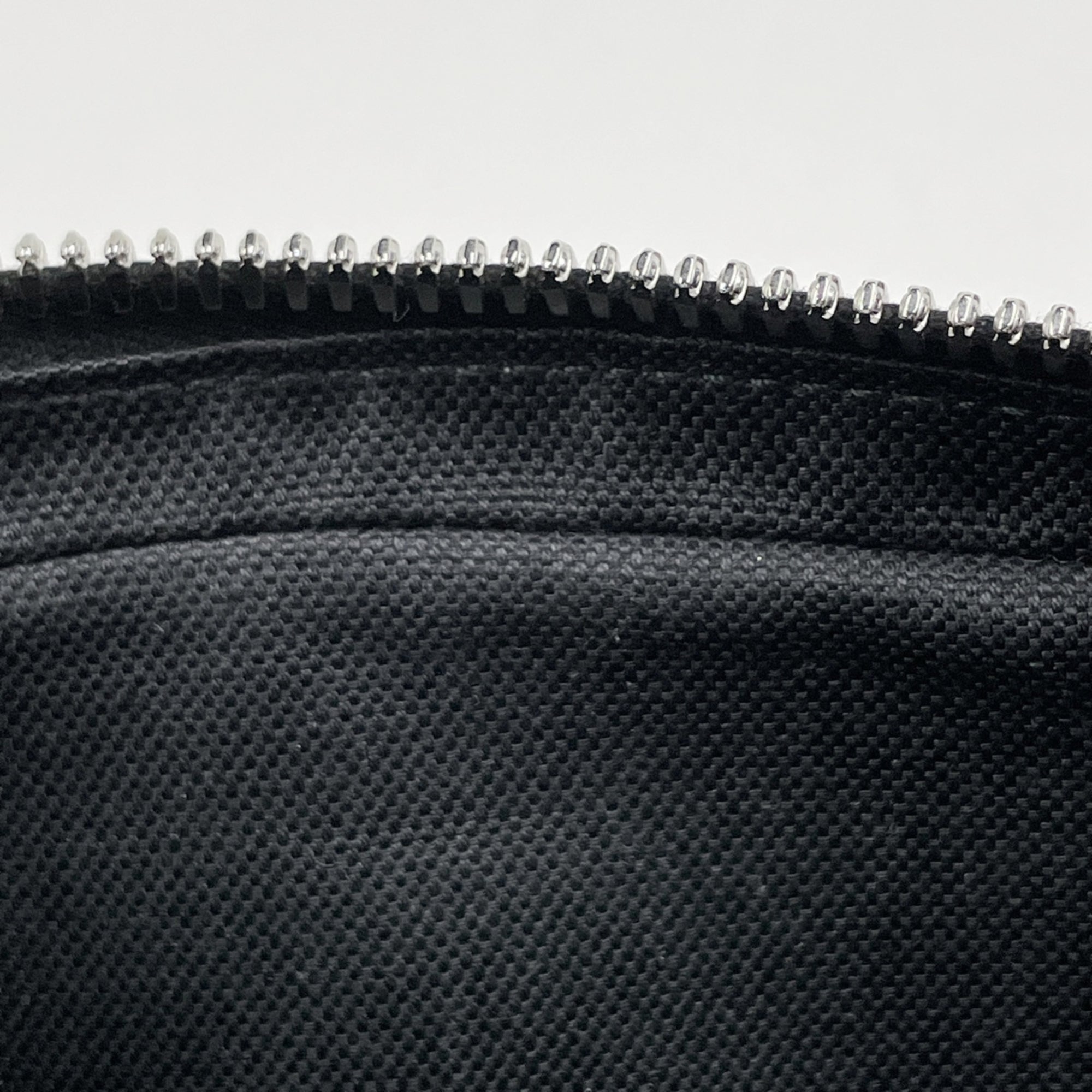 Gucci Black Coated Canvas Leather Fanny Pack Sling Bag (Pre-Owned)