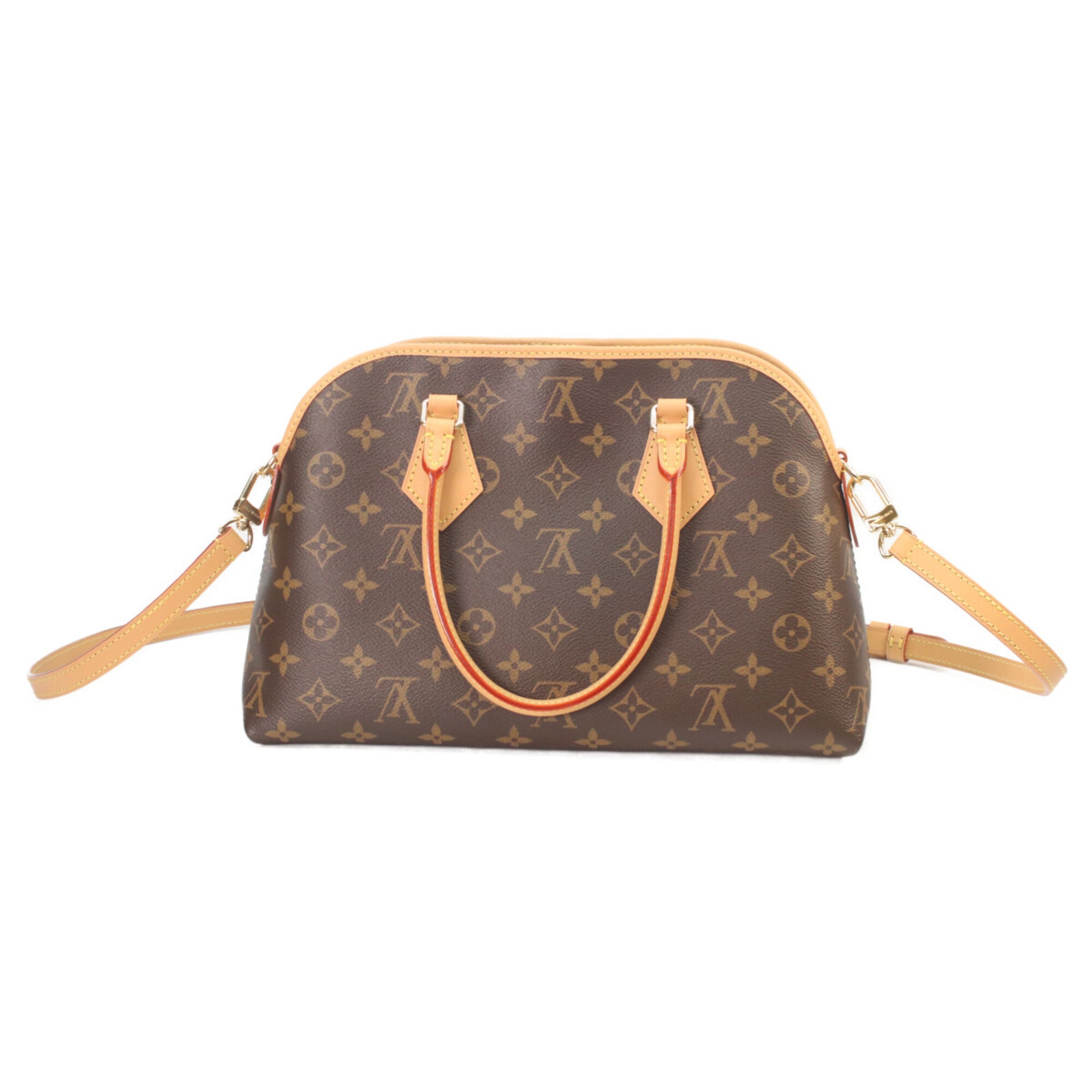 Louis Vuitton Brown Monogram Shoulder Bag (Pre-Owned)