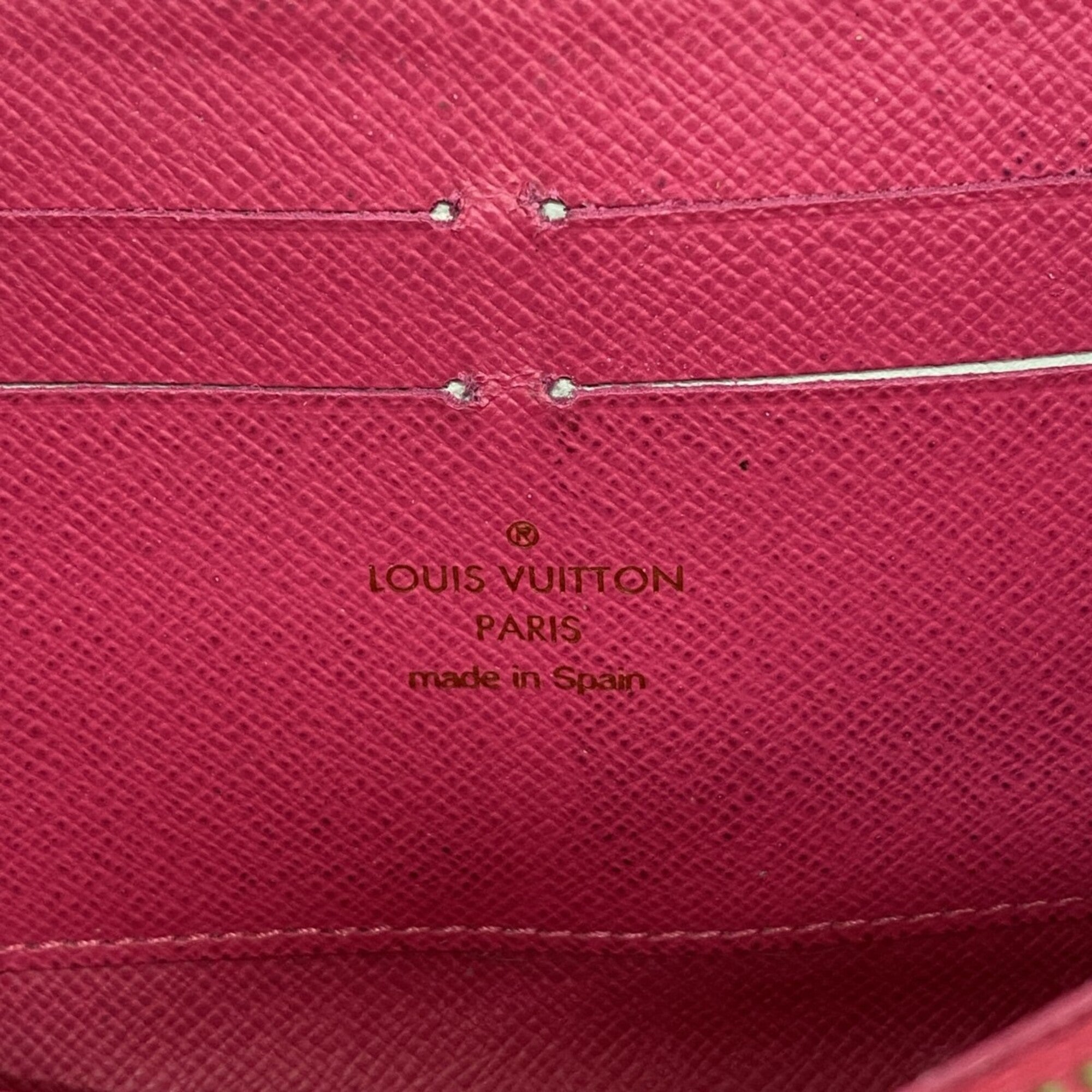 Louis Vuitton Grenade Noir Long Wallet (Bi-Fold) (Pre-Owned)