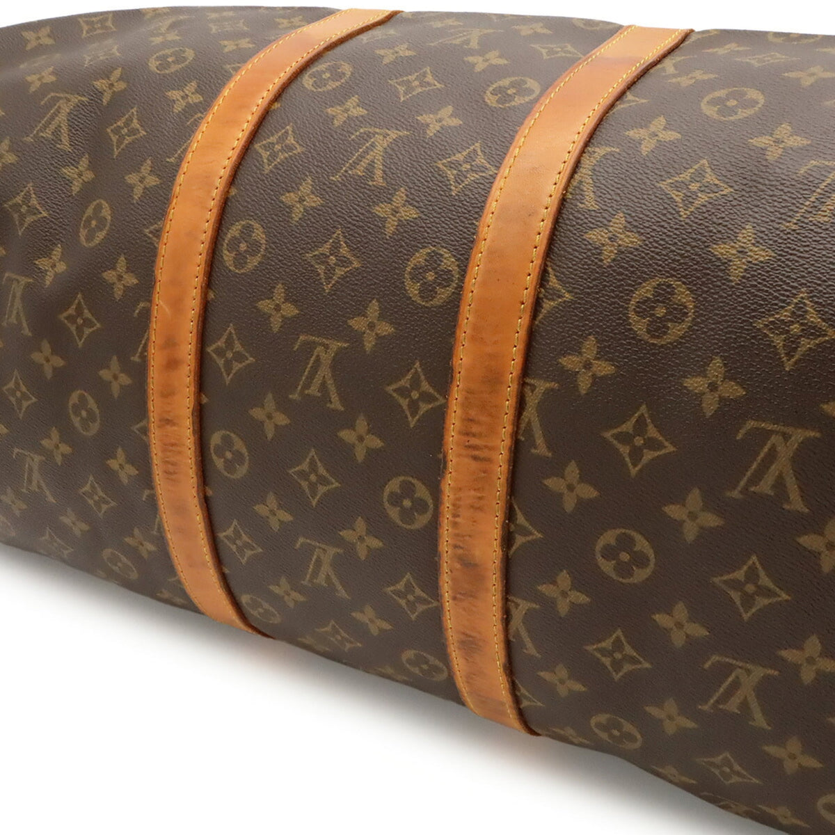 Louis Vuitton Brown Monogram Monogram Boston Bag Handbag (Pre-Owned)