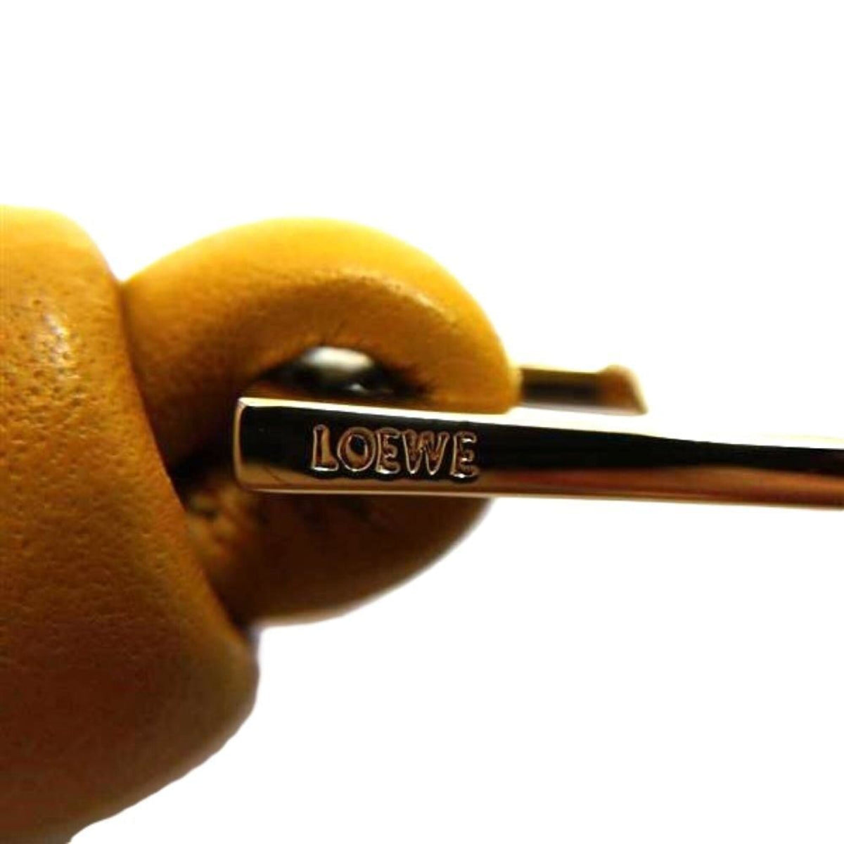 Loewe Yellow Leather Long Wallet (Bi-Fold) (Pre-Owned)