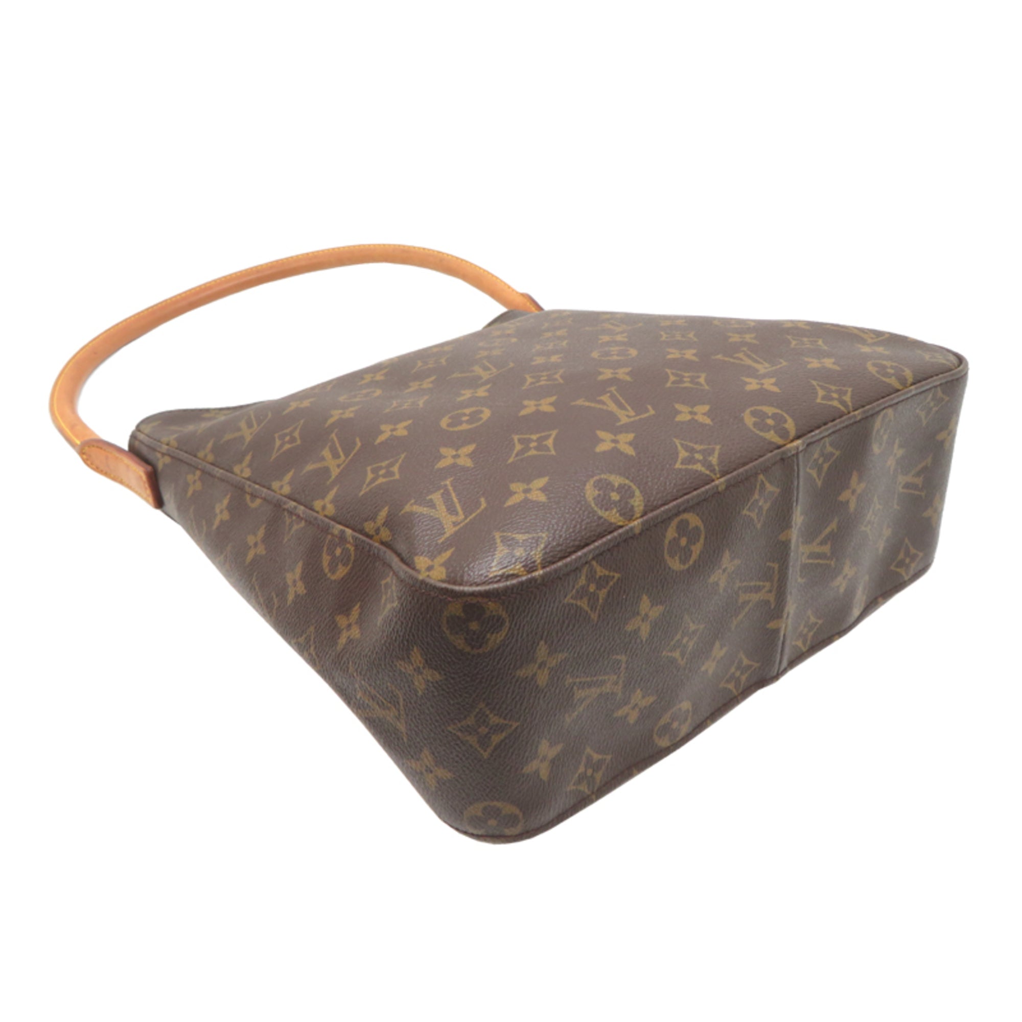 Louis Vuitton Brown Monogram Shoulder Bag (Pre-Owned)
