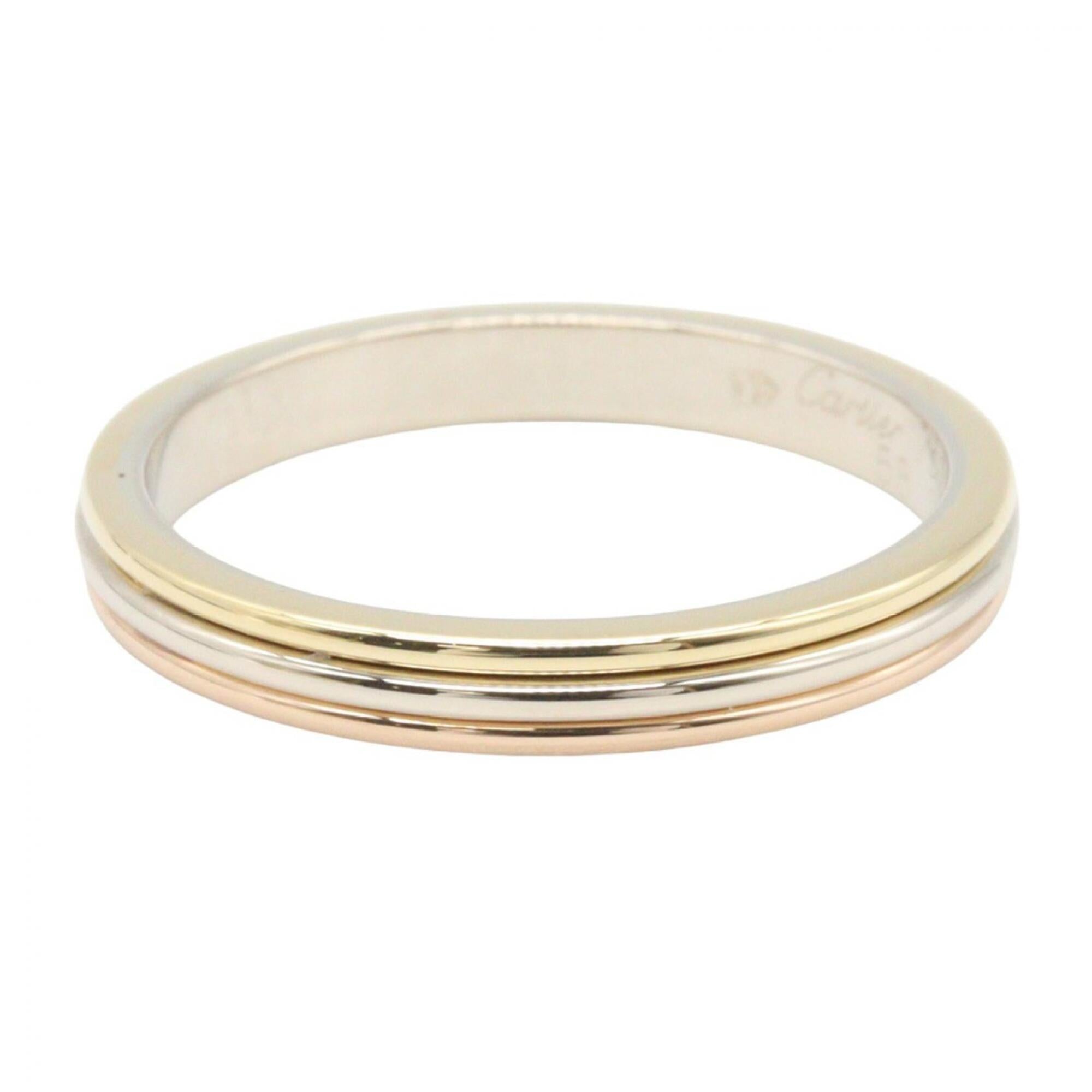 Cartier Pink Gold White Gold Yellow Gold Yellow Gold (18K) Pink Gold (18K) White Gold (18K) Band Ring (Pre-Owned)