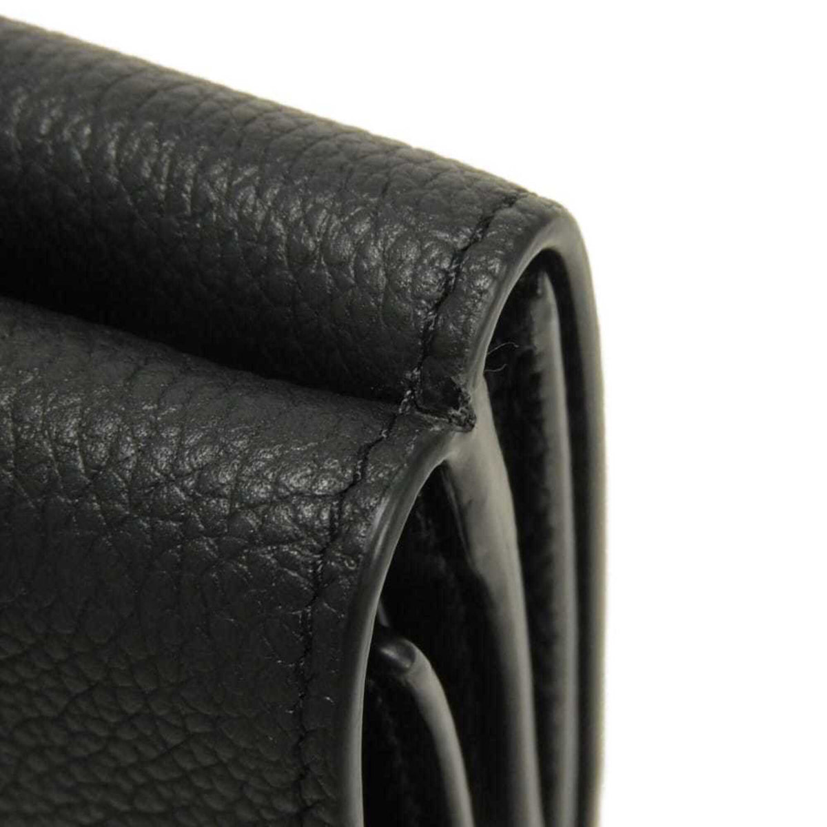 Fendi Black Gunmetal Wallet (Tri-Fold) (Pre-Owned)