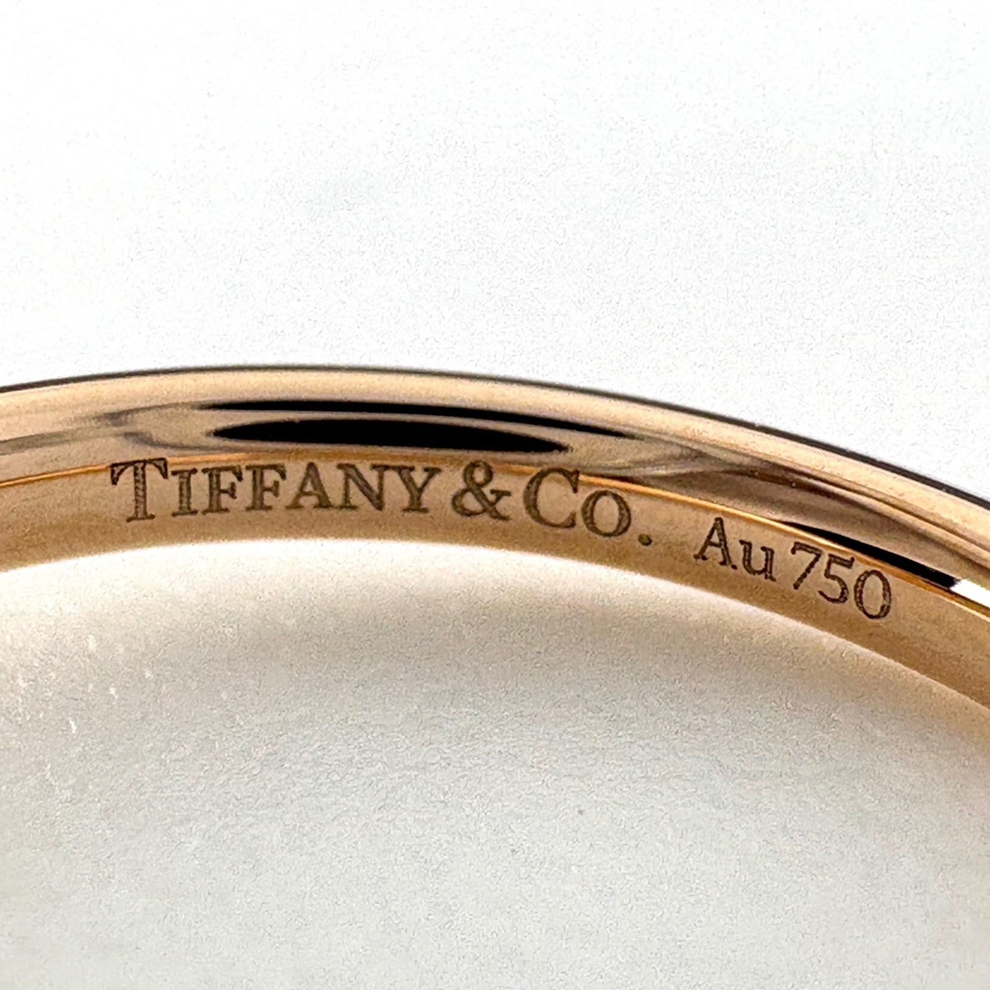 Tiffany Pink Gold (18K) Band Ring (Pre-Owned)