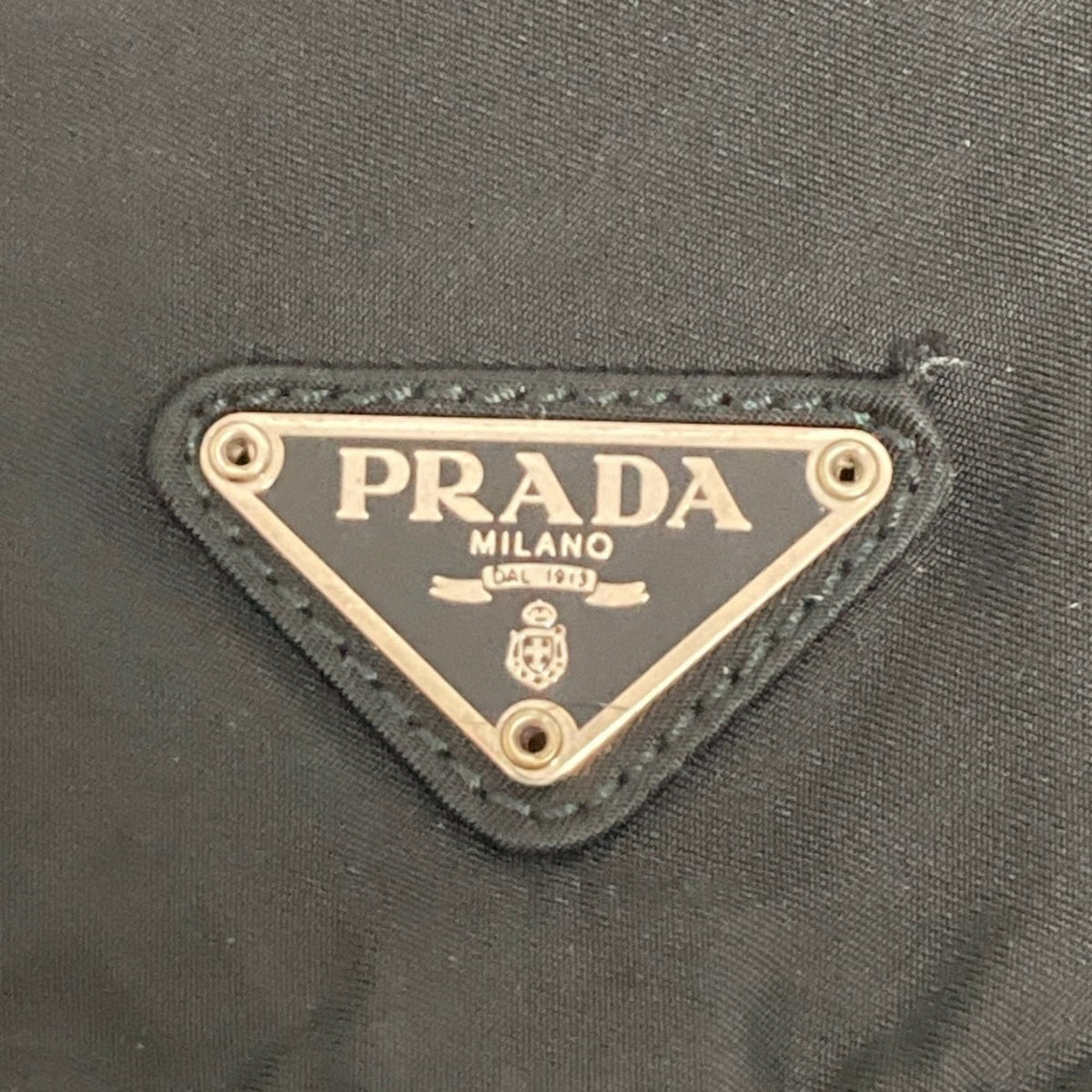 Prada Black Nylon Shoulder Bag (Pre-Owned)