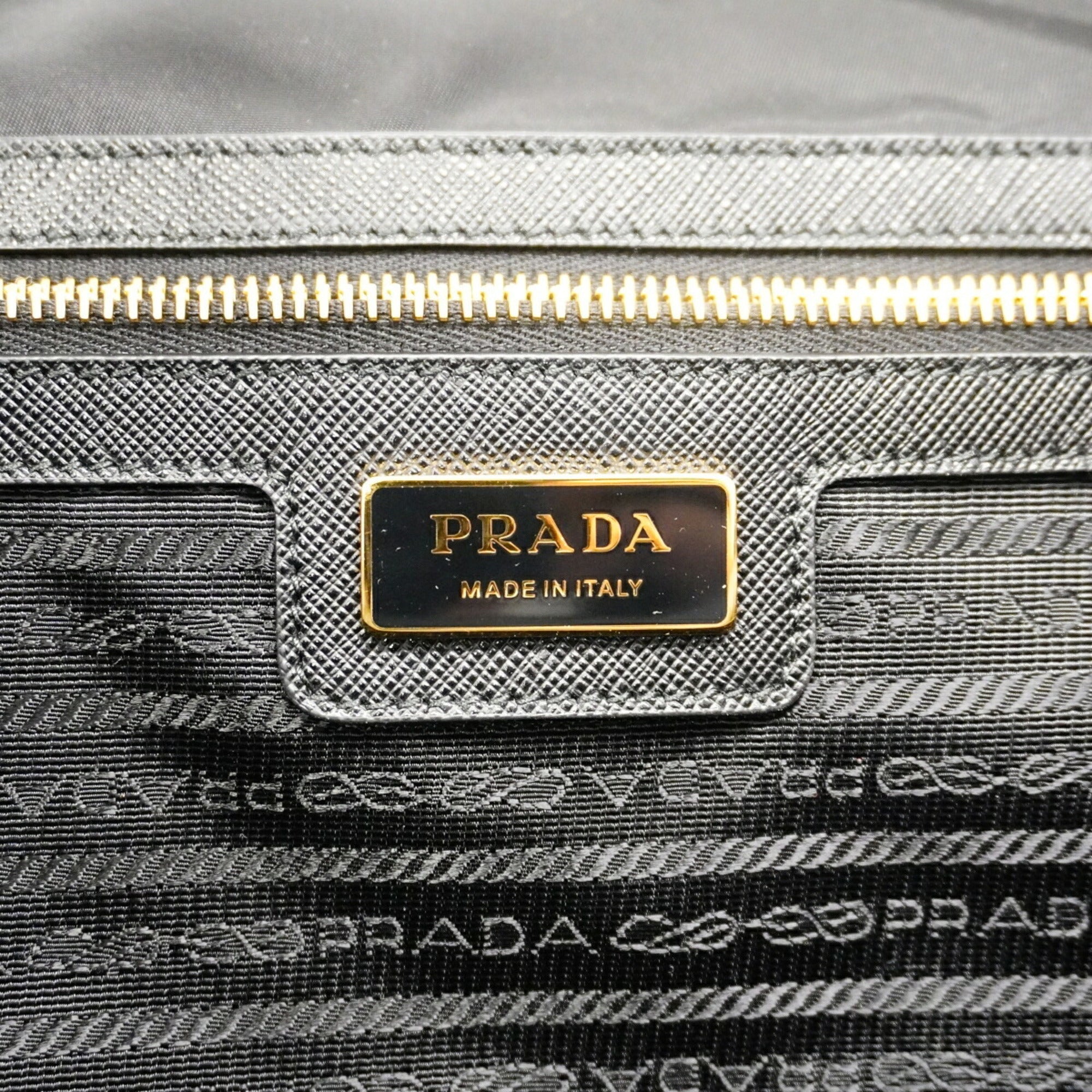 Prada Black Nylon Tote Bag (Pre-Owned)
