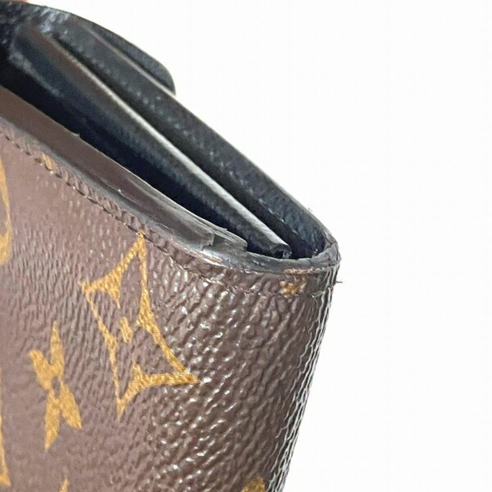 Louis Vuitton Brown Monogram Canvas Pvc Coated Canvas Leather Long Wallet (Bi-Fold) (Pre-Owned)