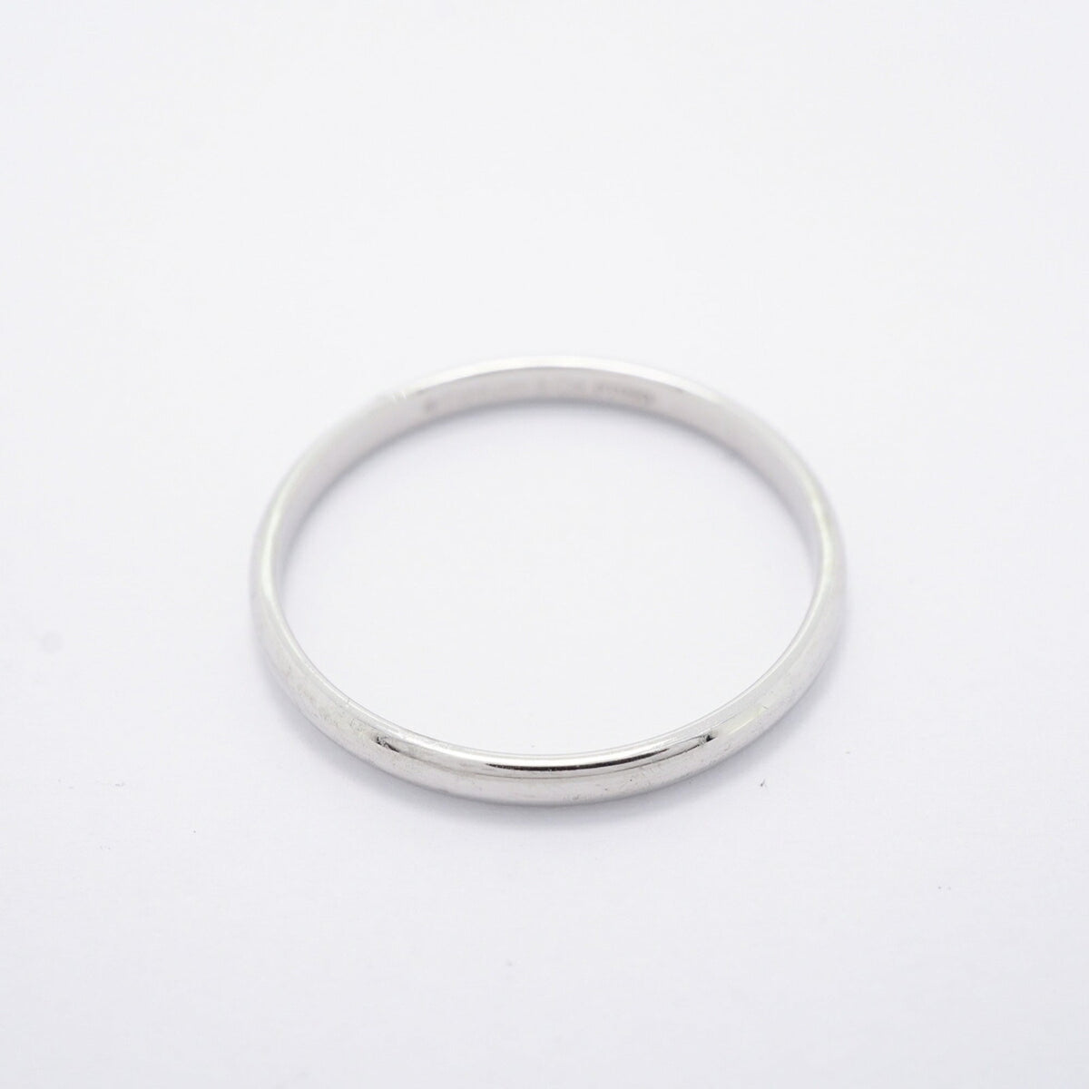 Tiffany Platinum 950 Band Ring (Pre-Owned)