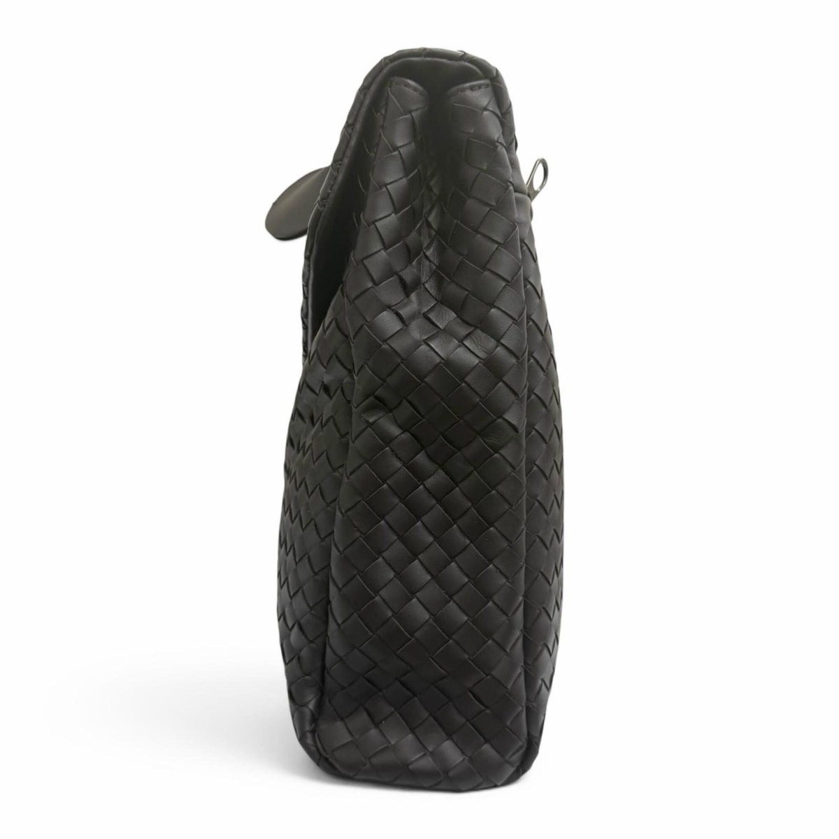 Bottega Veneta Dark Brown Leather Briefcase (Pre-Owned)