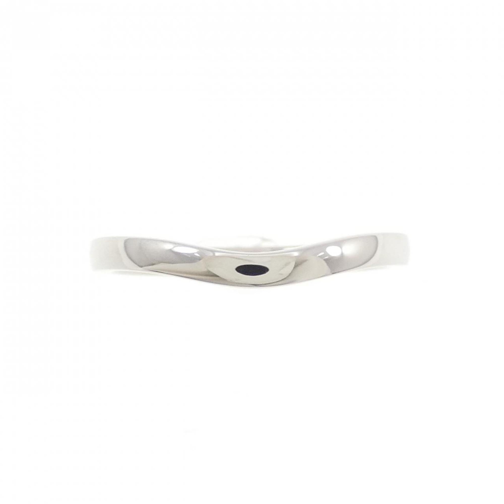 Cartier Platinum Platinum 950 Band Ring (Pre-Owned)