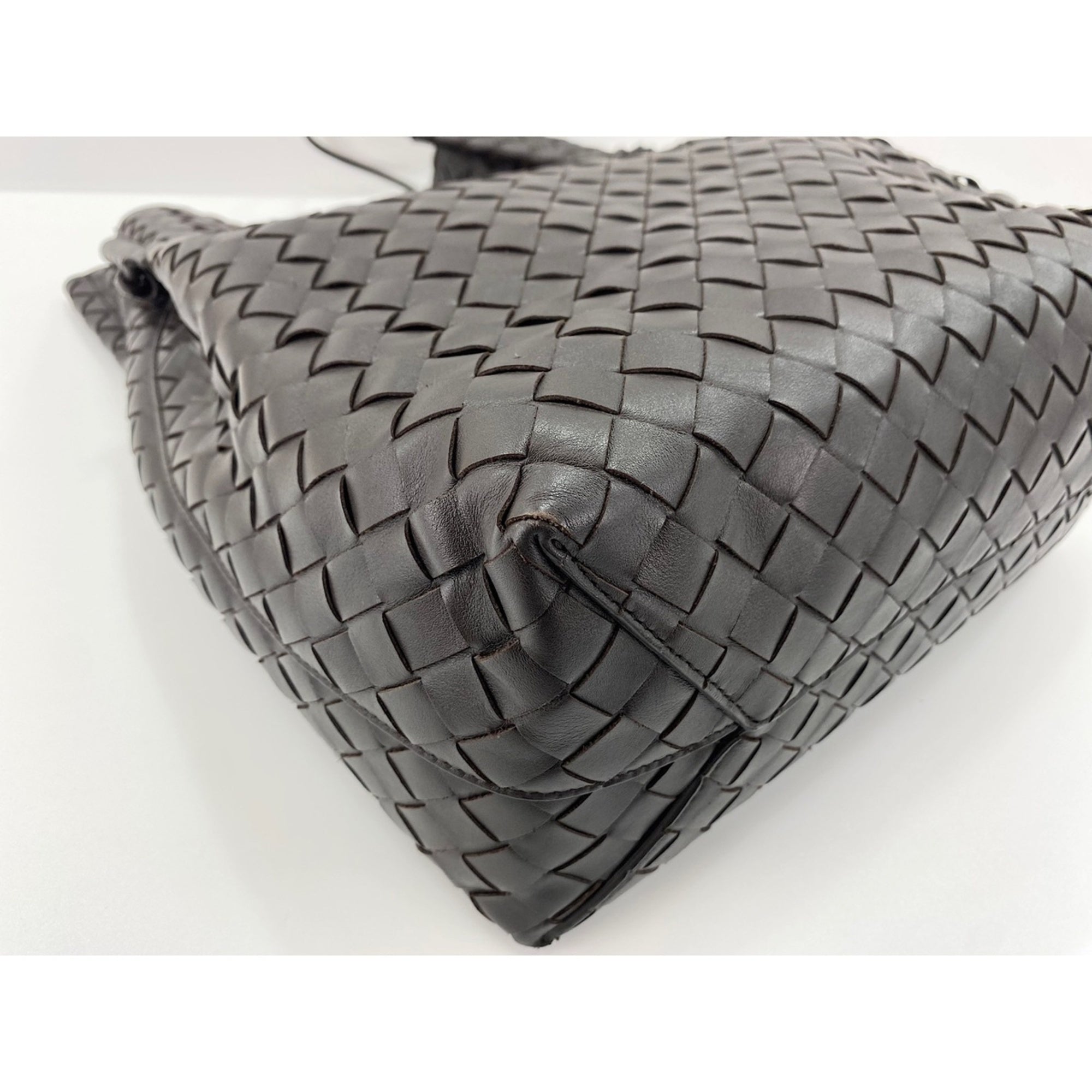 Bottega Veneta Intrecciato Brown Intrecciato Tote Bag (Pre-Owned)