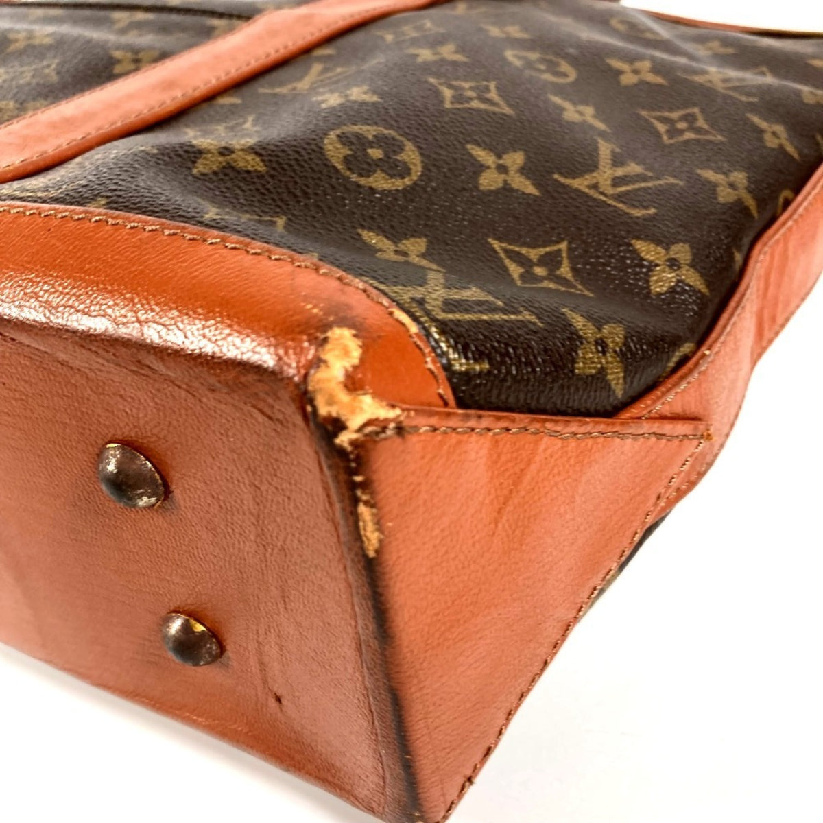 Louis Vuitton Brown Monogram Monogram Shoulder Bag Tote Bag (Pre-Owned)