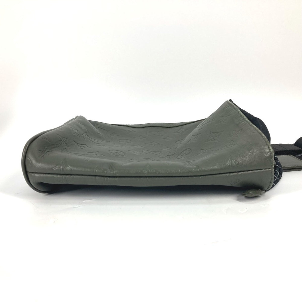 Louis Vuitton Black Khaki Monogram Shadow Shoulder Bag (Pre-Owned)