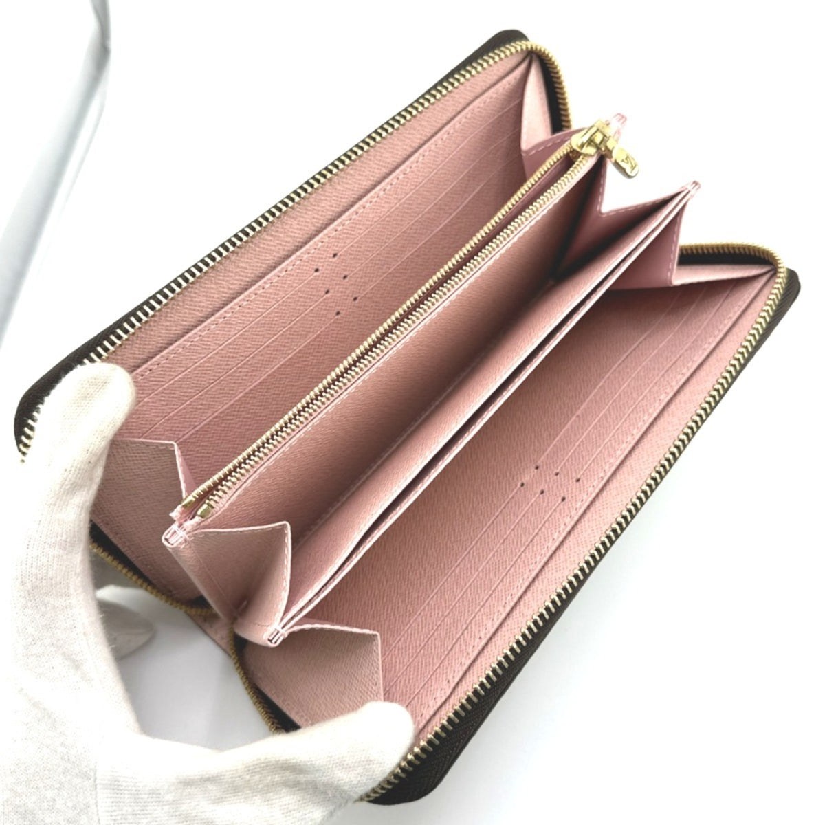 Louis Vuitton Monogram Rose Ballerine Monogram Long Wallet (Bi-Fold) (Pre-Owned)