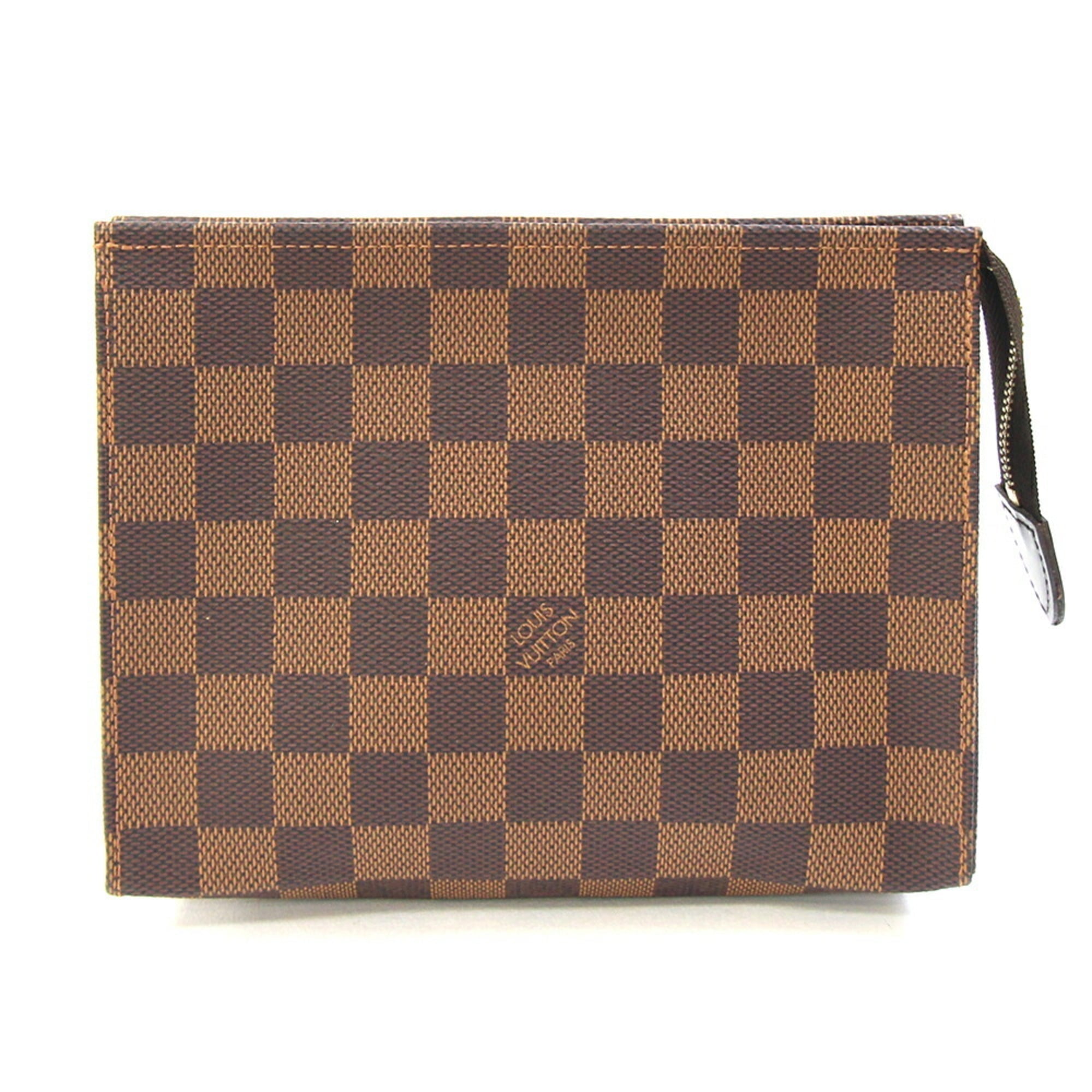 Louis Vuitton Damier Damier Canvas Ebene Handbag (Pre-Owned)