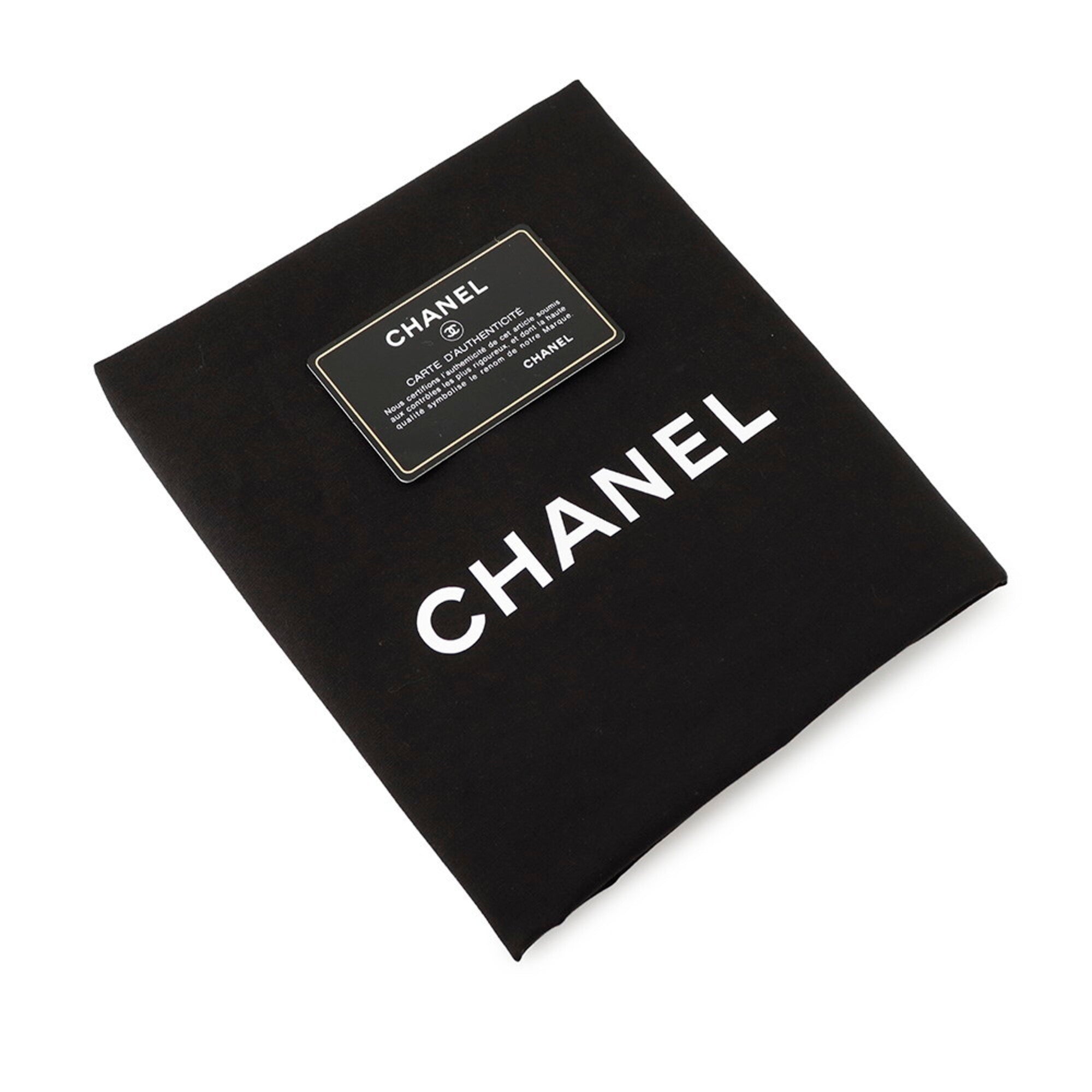 Chanel Black Leather Handbag Shoulder Bag (Pre-Owned)