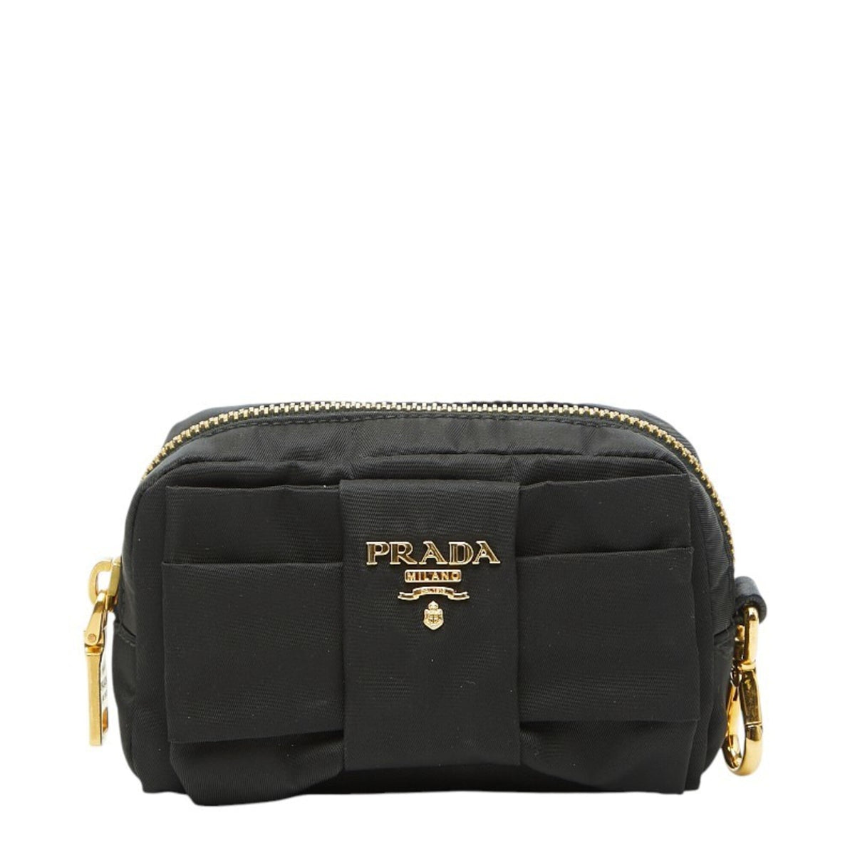 Prada Black Nylon Handbag Pouch (Pre-Owned)
