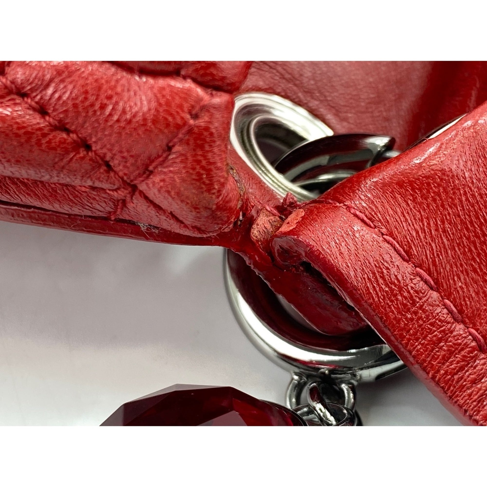 Miu Miu Red Color Shoulder Bag (Pre-Owned)