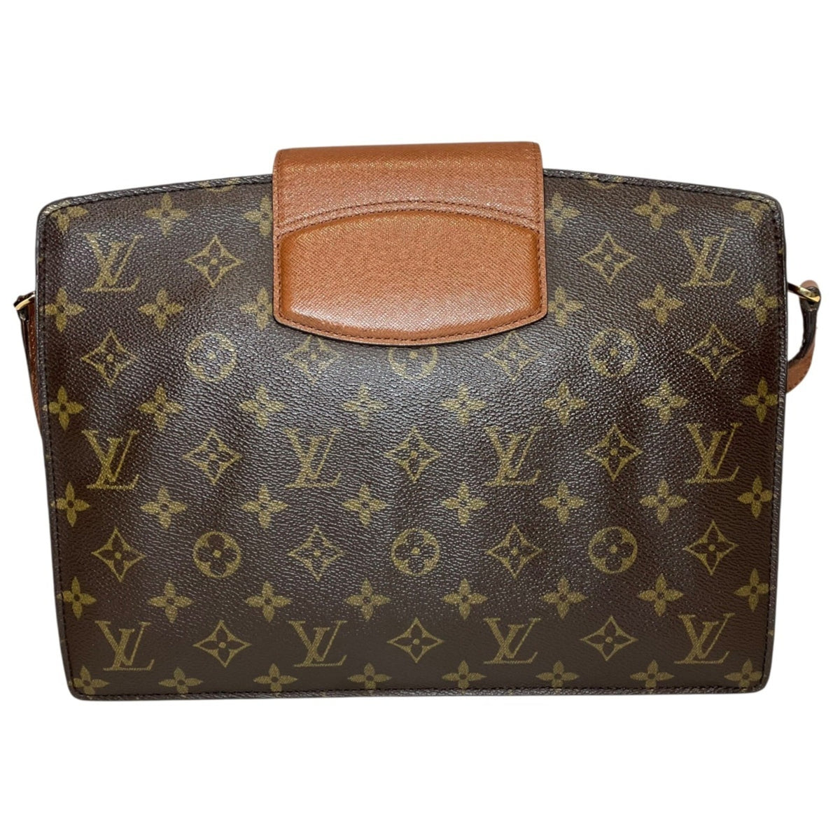 Louis Vuitton Brown Monogram Shoulder Bag (Pre-Owned)