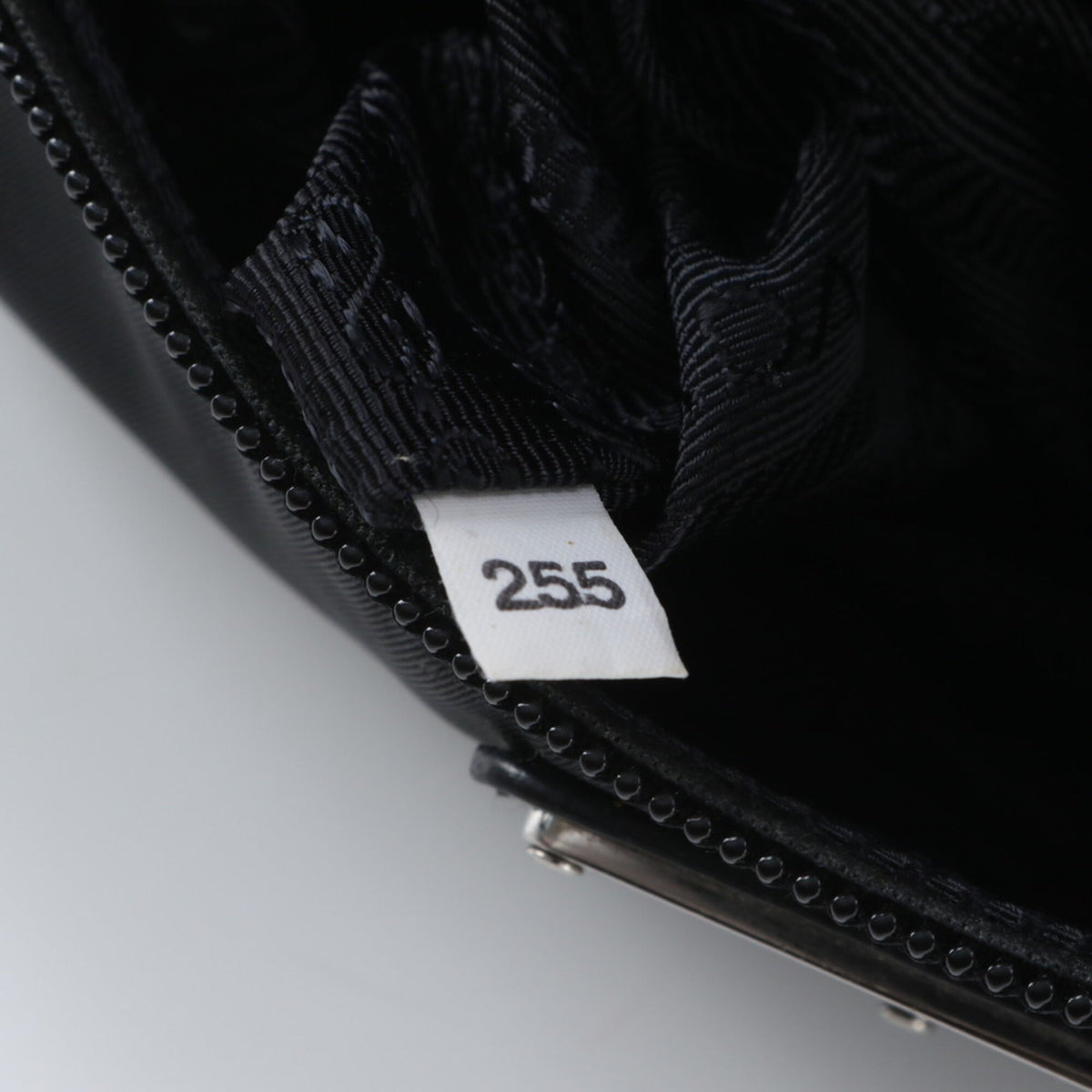 Prada Black Leather Nylon Sling Bag (Pre-Owned)