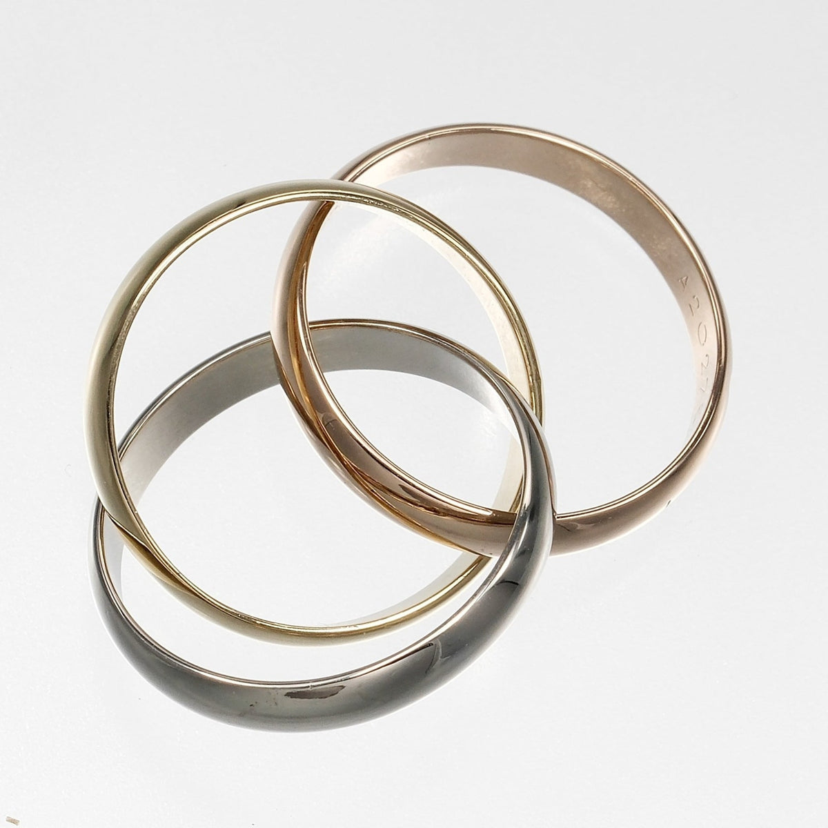 Cartier Trinity Yellow Gold (18K) Pink Gold (18K) White Gold (18K) Band Ring (Pre-Owned)
