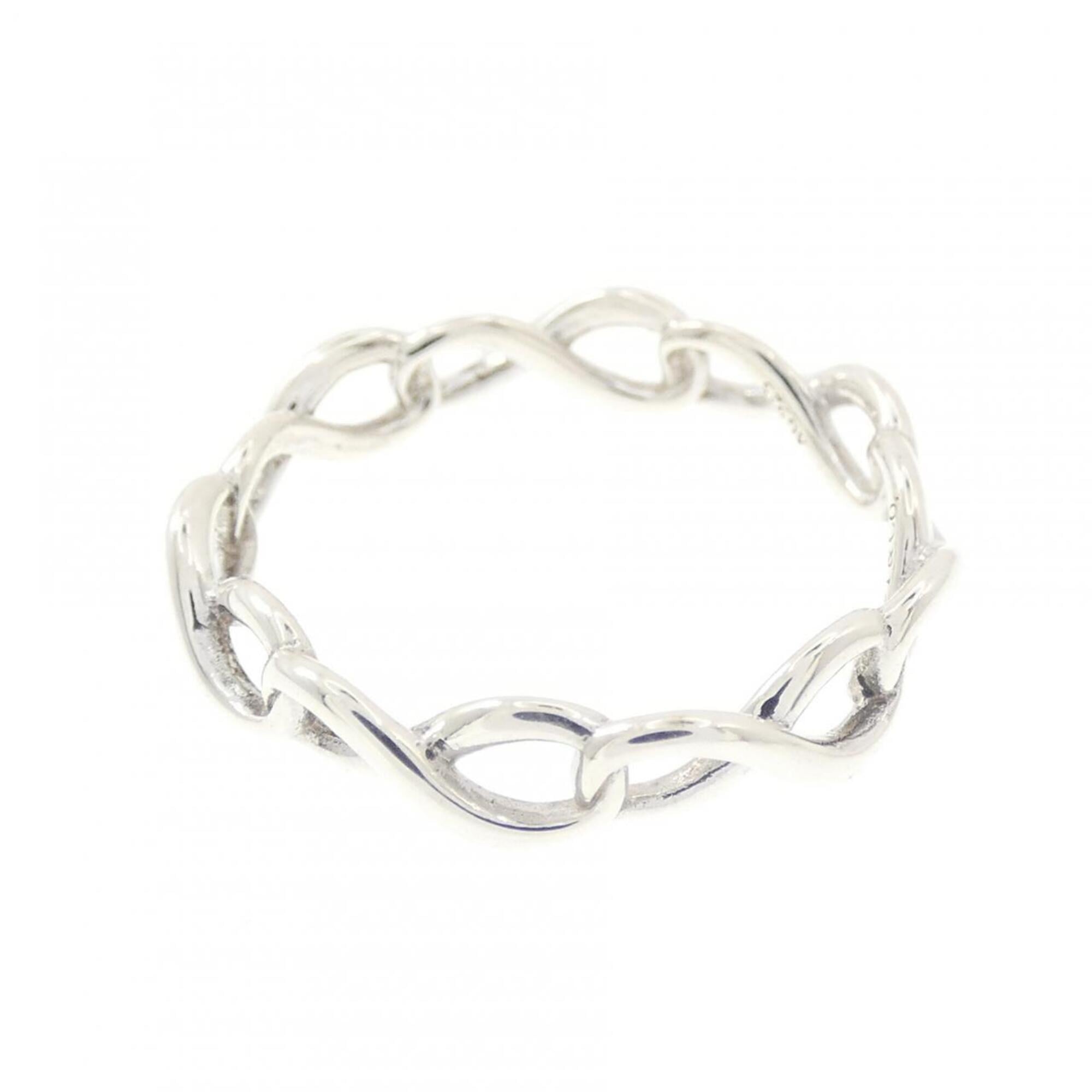 Tiffany Silver 925 Band Ring (Pre-Owned)