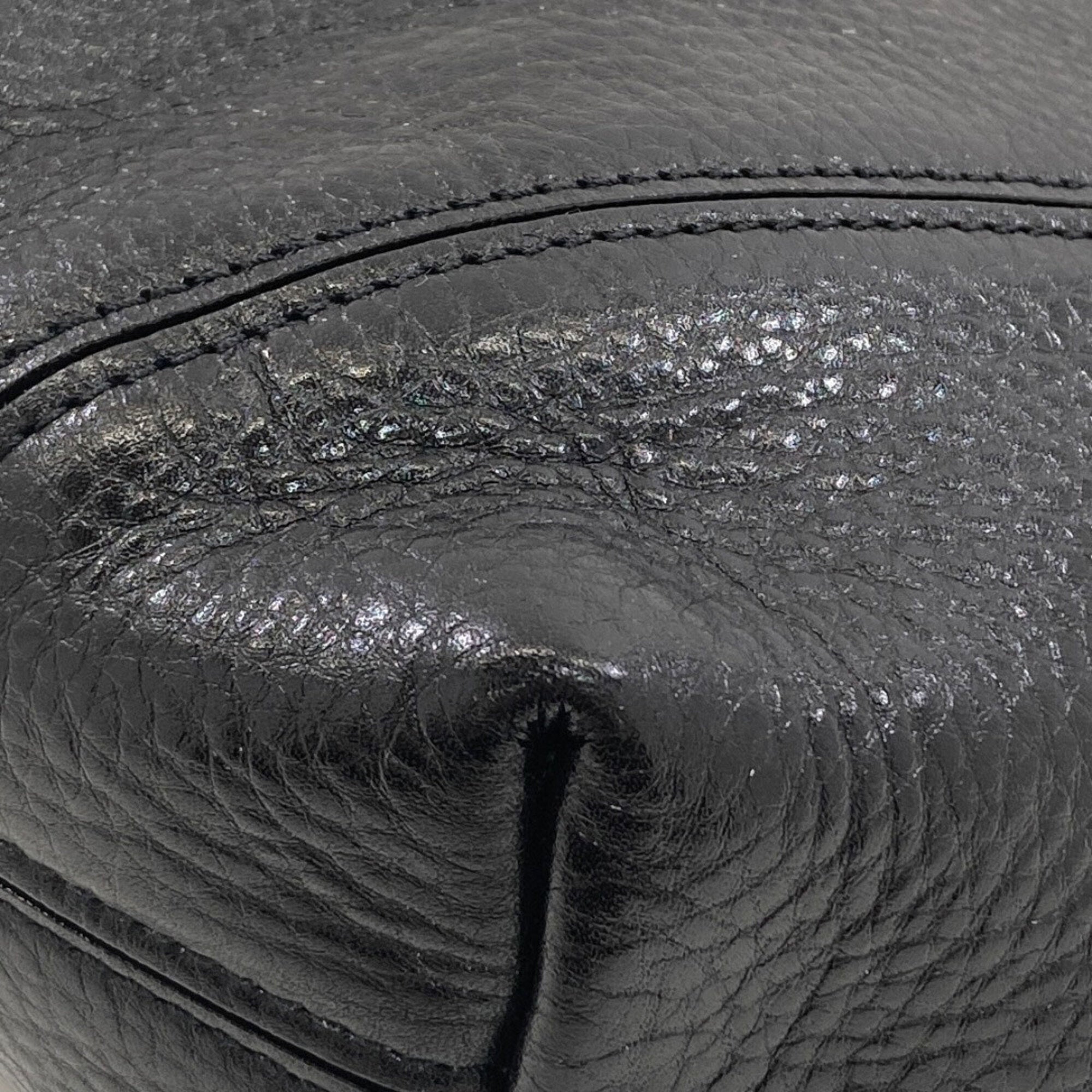 Chloé Black Leather Handbag (Pre-Owned)
