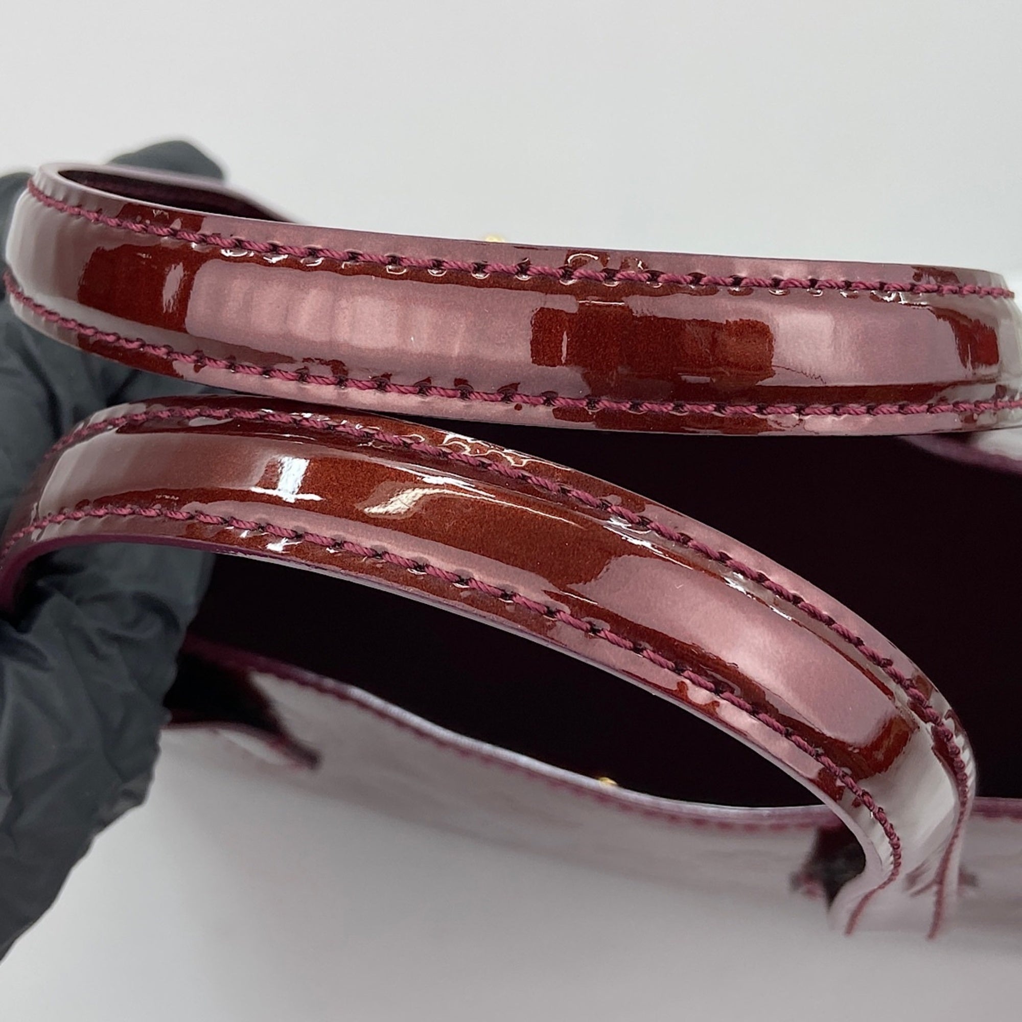 Louis Vuitton Wine Handbag (Pre-Owned)