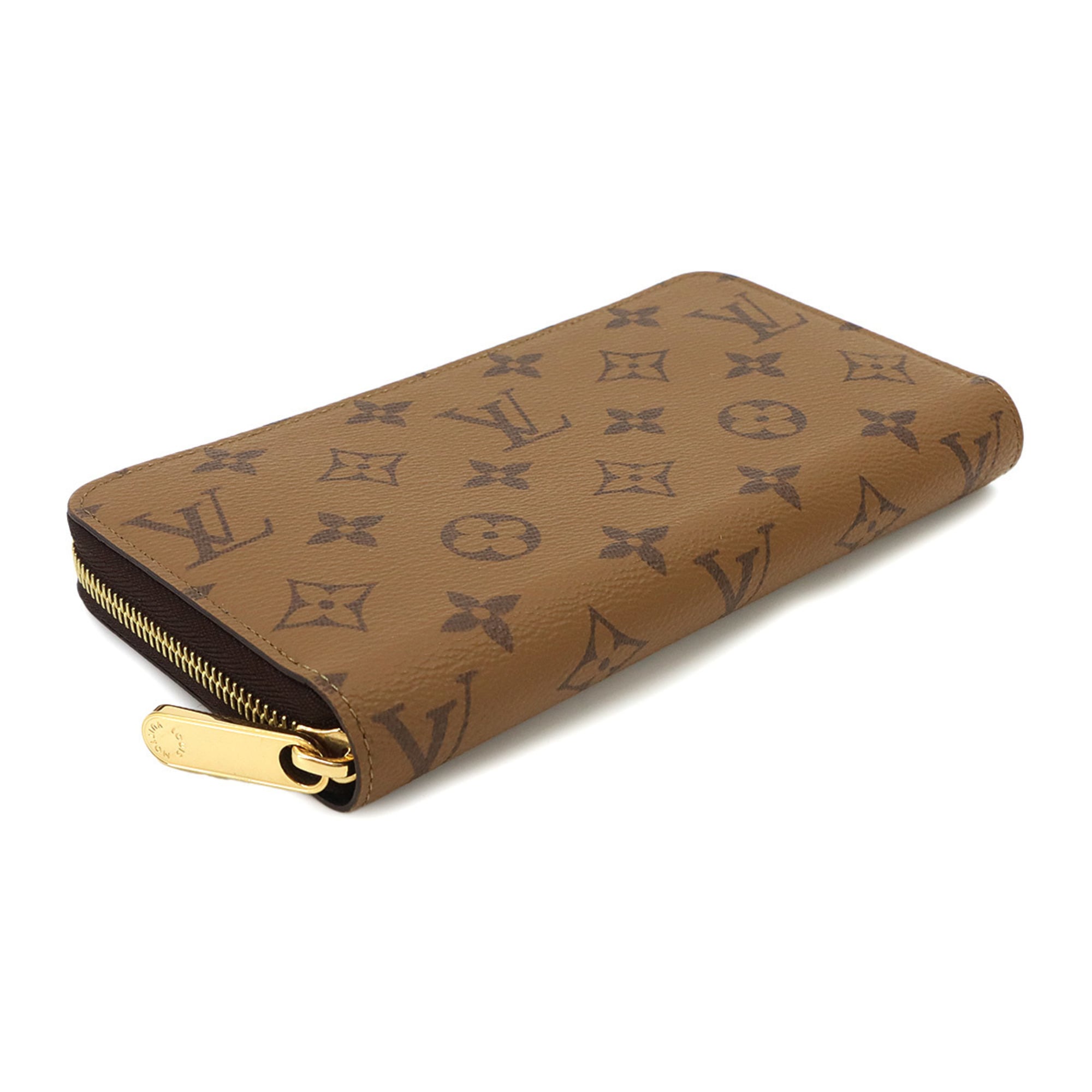Louis Vuitton Monogram Reverse Monogram Reverse Long Wallet (Bi-Fold) (Pre-Owned)