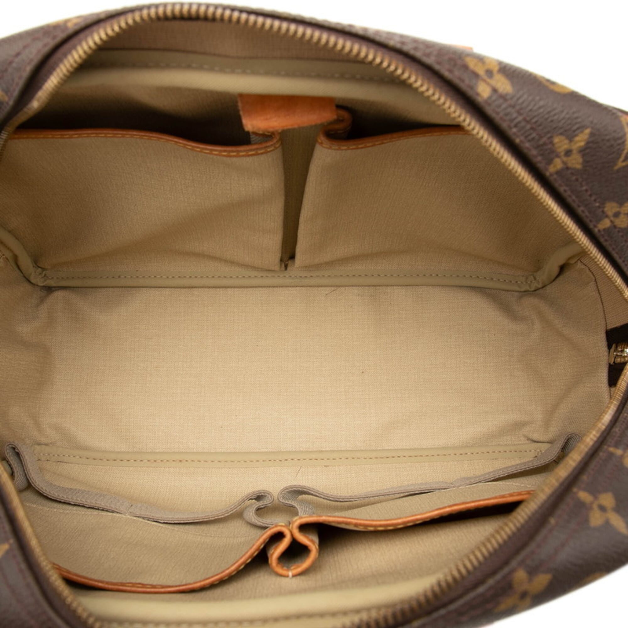 Louis Vuitton Monogram Brown Pvc Leather Handbag (Pre-Owned)