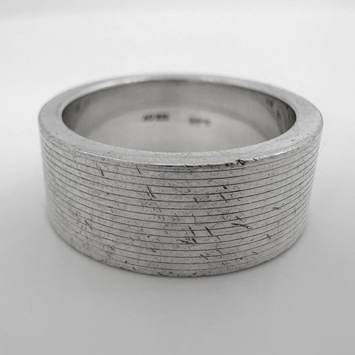 Gucci Silver Silver 925 Band Ring (Pre-Owned)