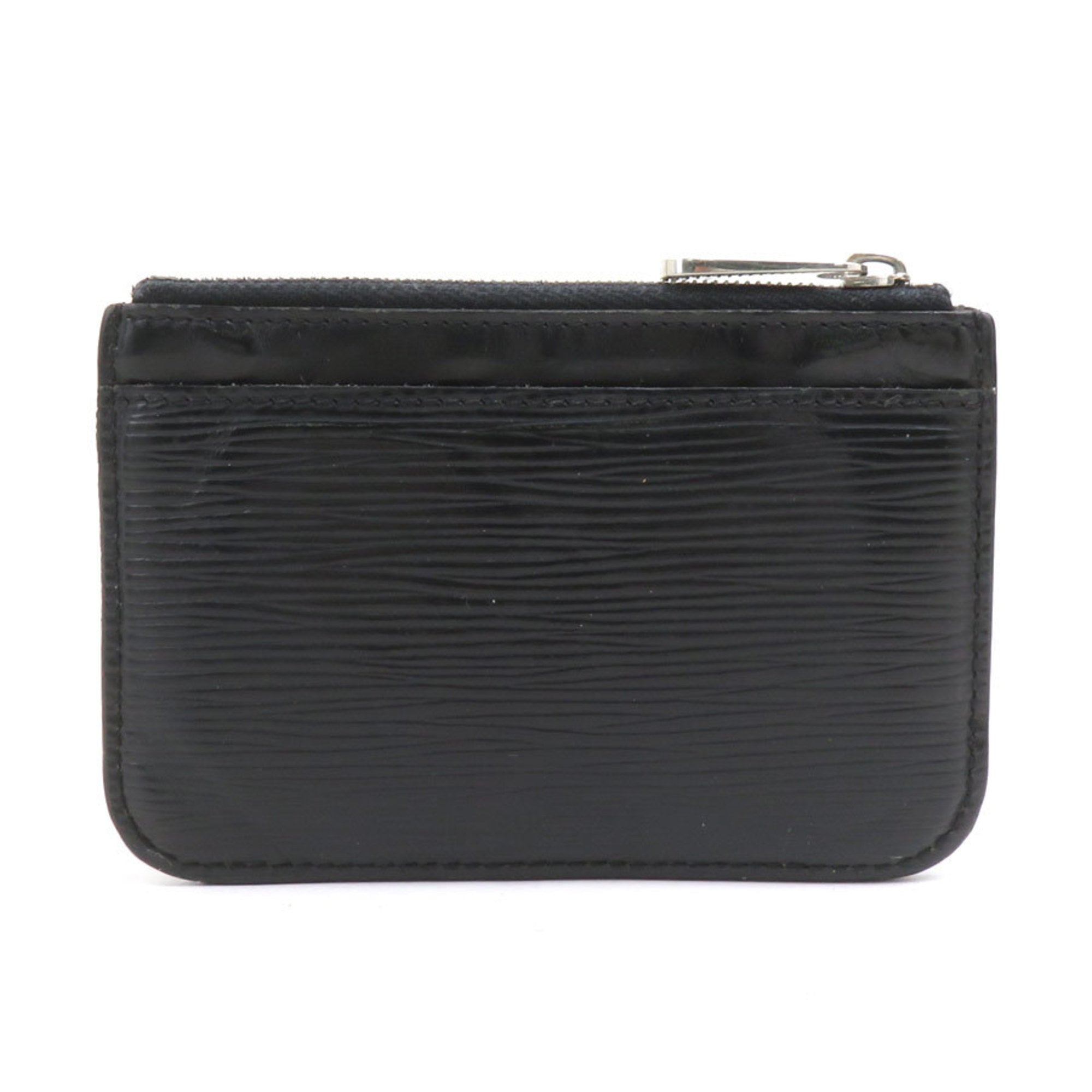 Louis Vuitton Epi Black Epi Leather Coin Purse/Coin Case (Pre-Owned)