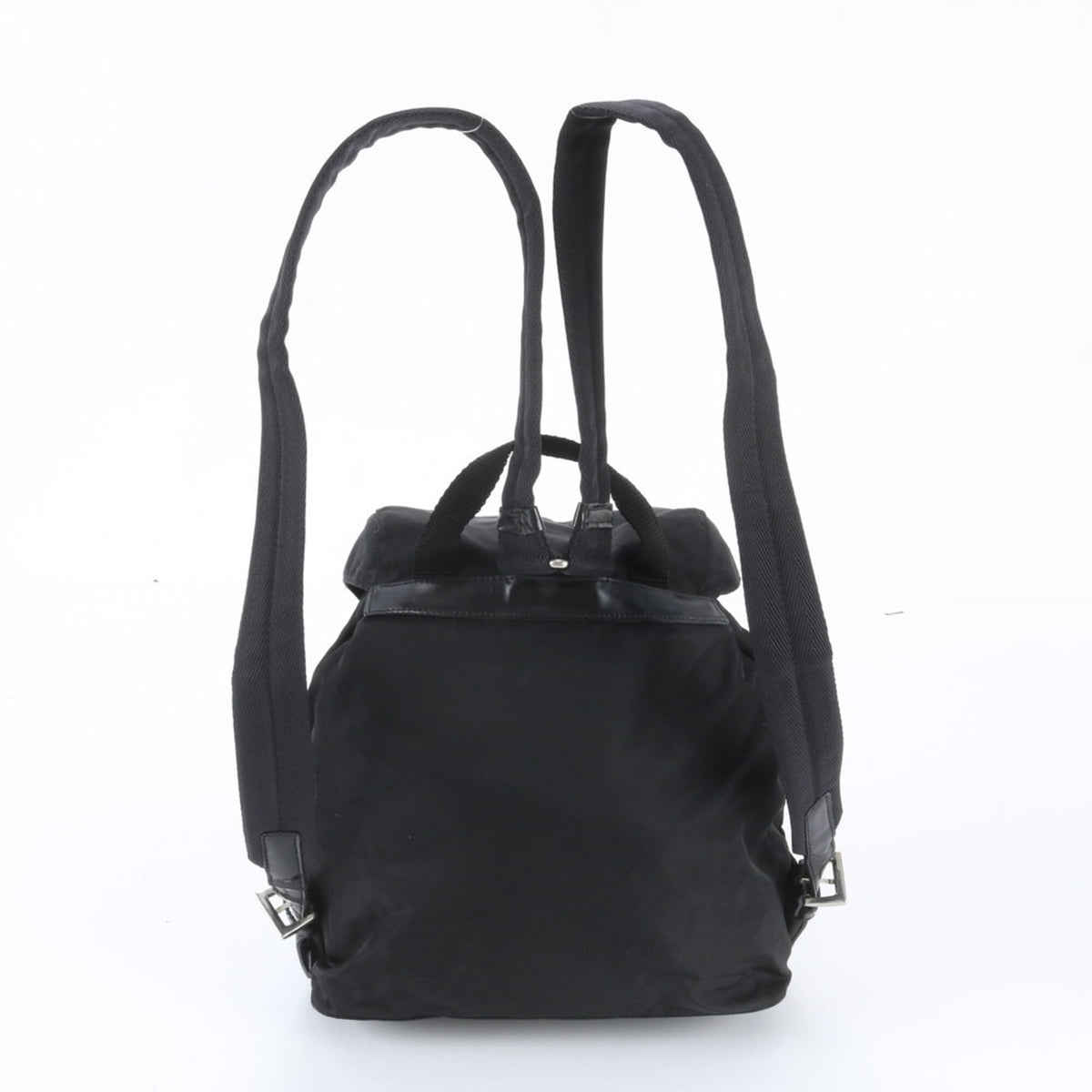 Prada Black Leather Nylon (Pre-Owned)