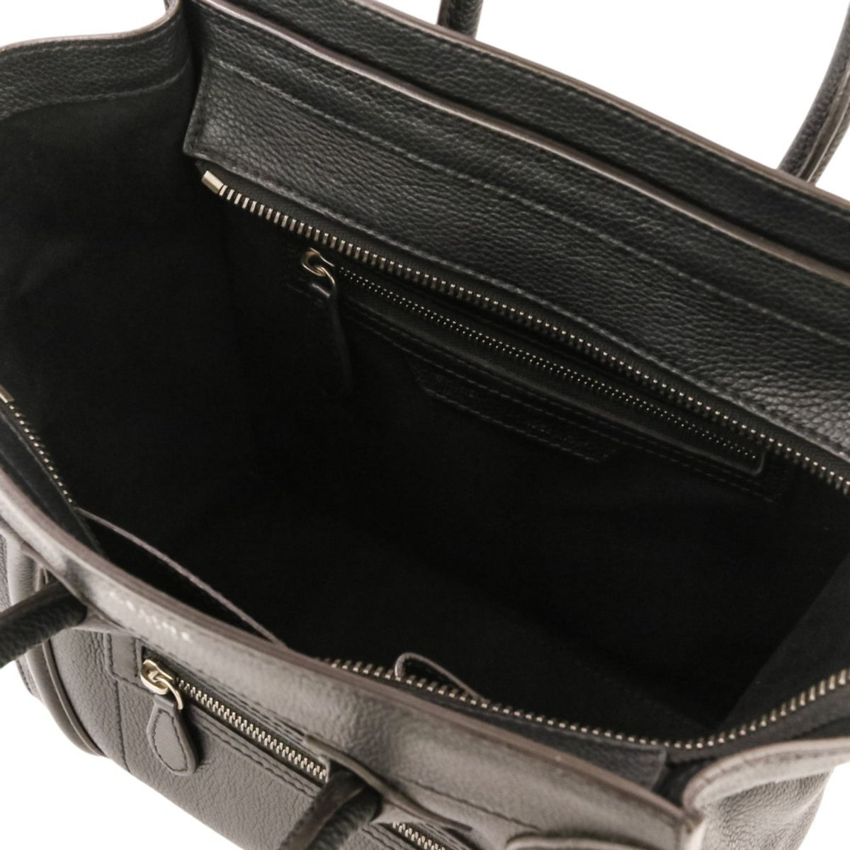 Celine Black Leather Tote Bag (Pre-Owned)