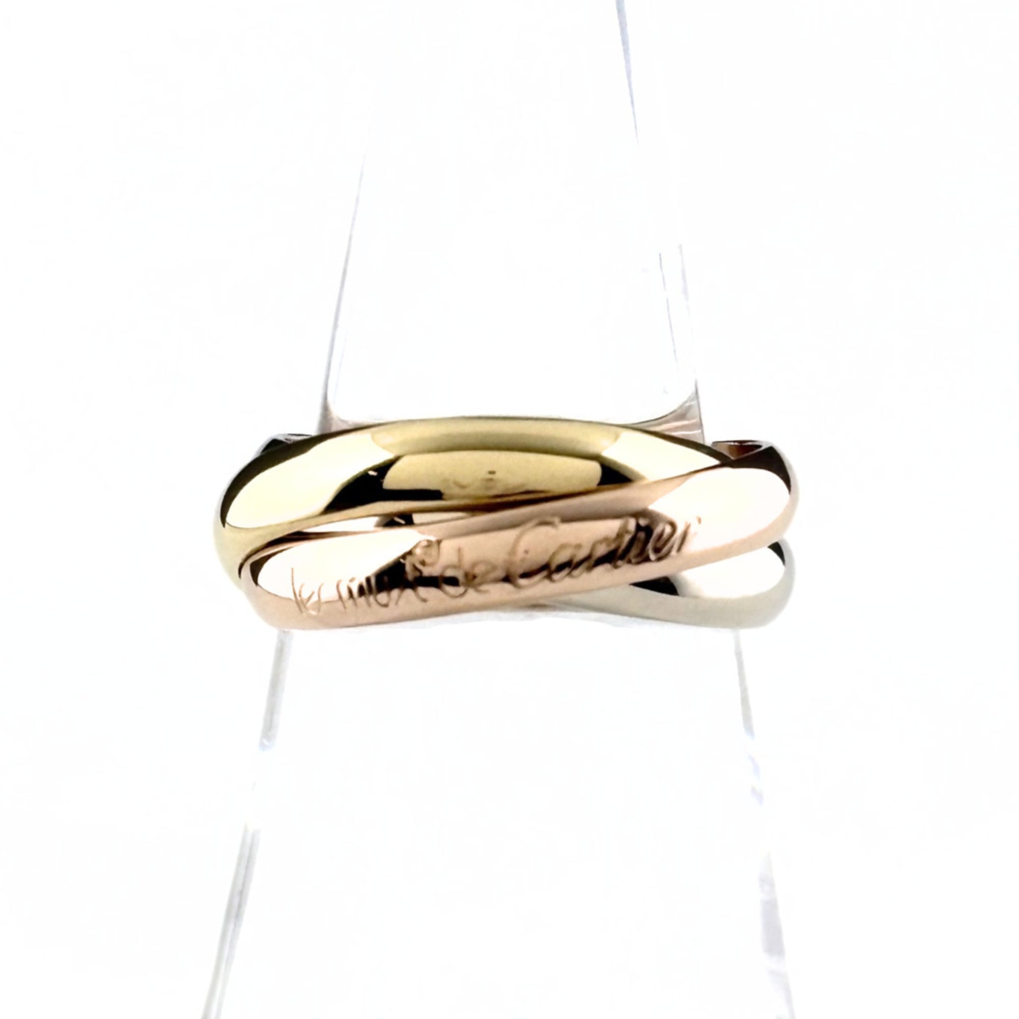 Cartier Yellow Gold (18K) Pink Gold (18K) White Gold (18K) Band Ring (Pre-Owned)