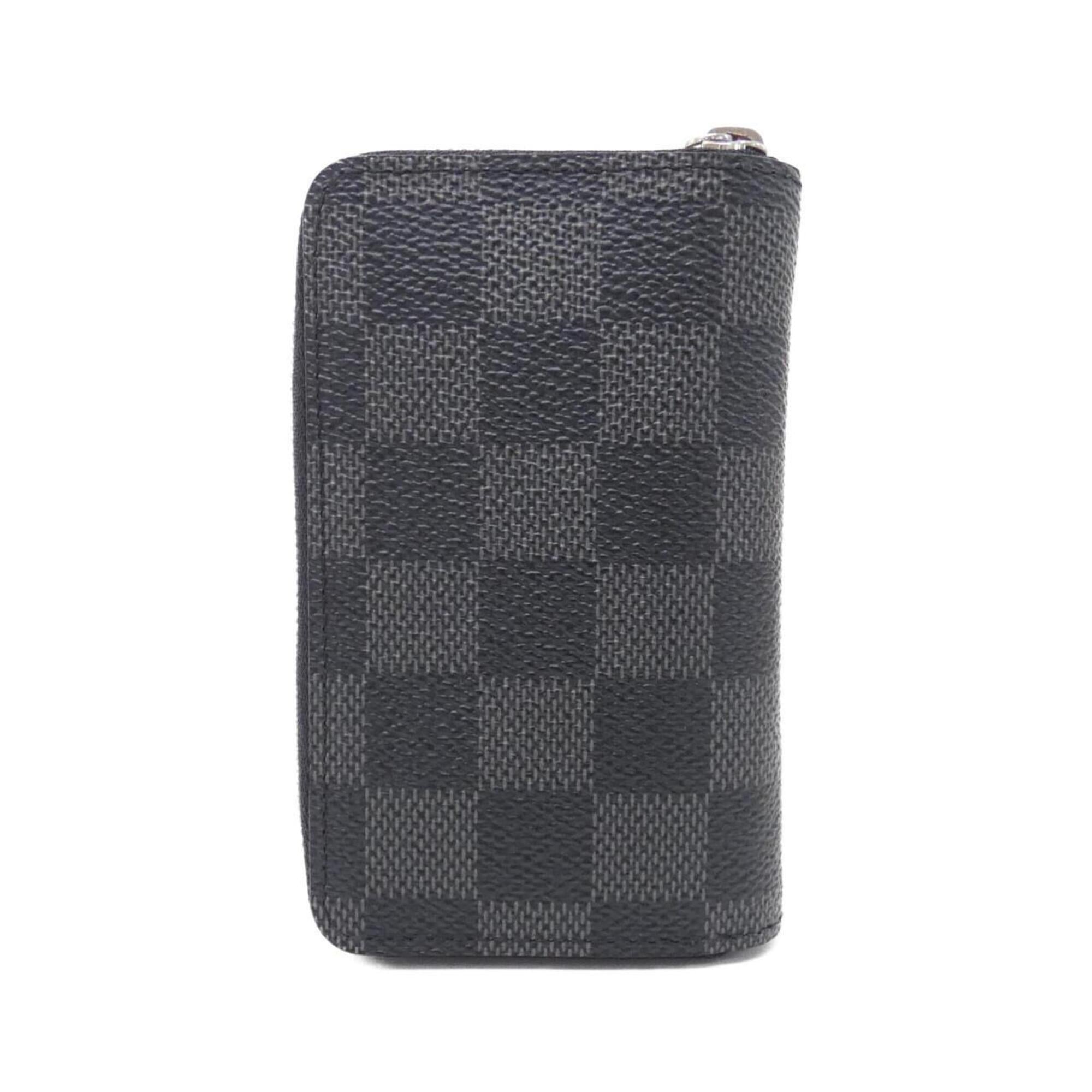 Louis Vuitton Graphite Coated Canvas Coin Purse/Coin Case (Pre-Owned)