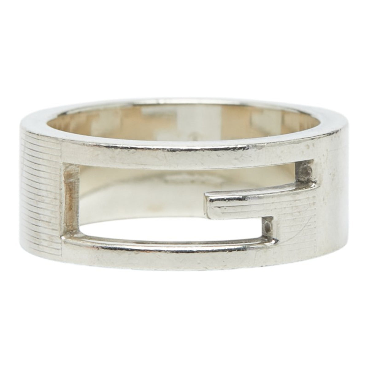 Gucci Silver Silver 925 Band Ring (Pre-Owned)