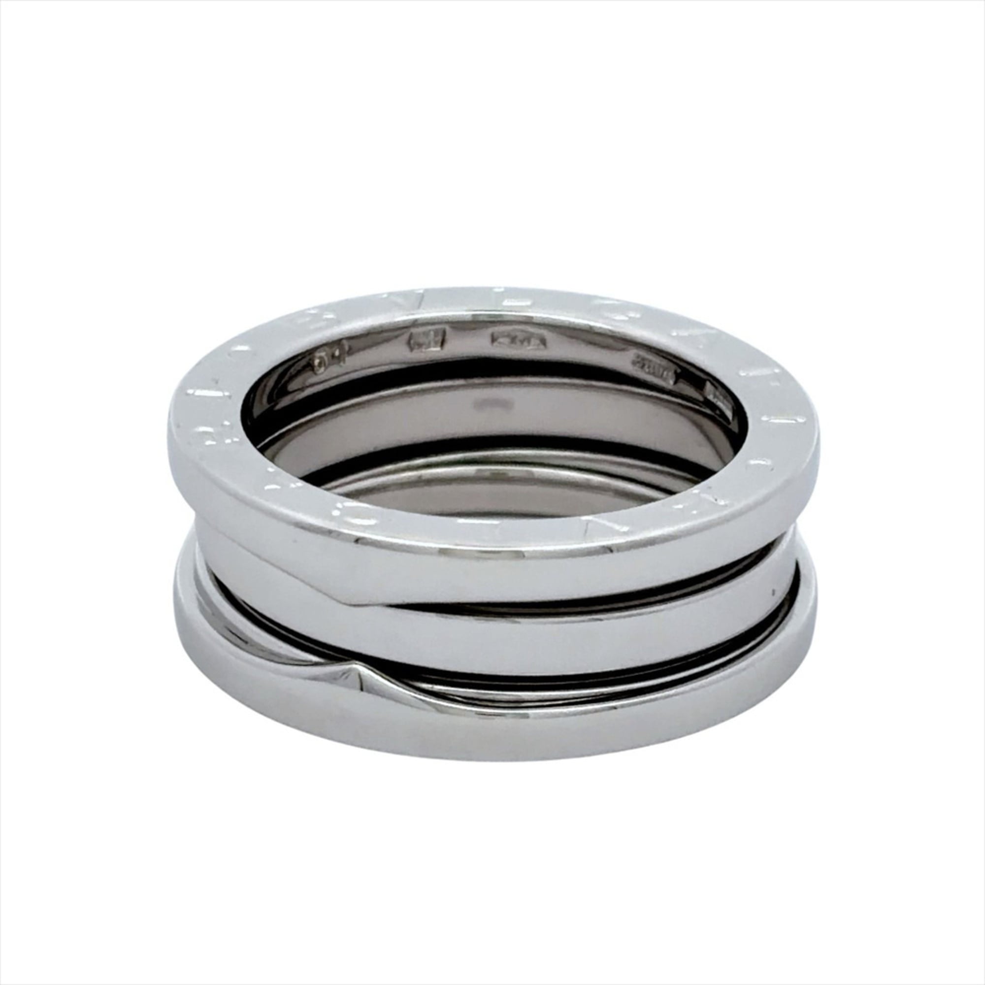 Bvlgari White Gold White Gold (18K) Band Ring (Pre-Owned)